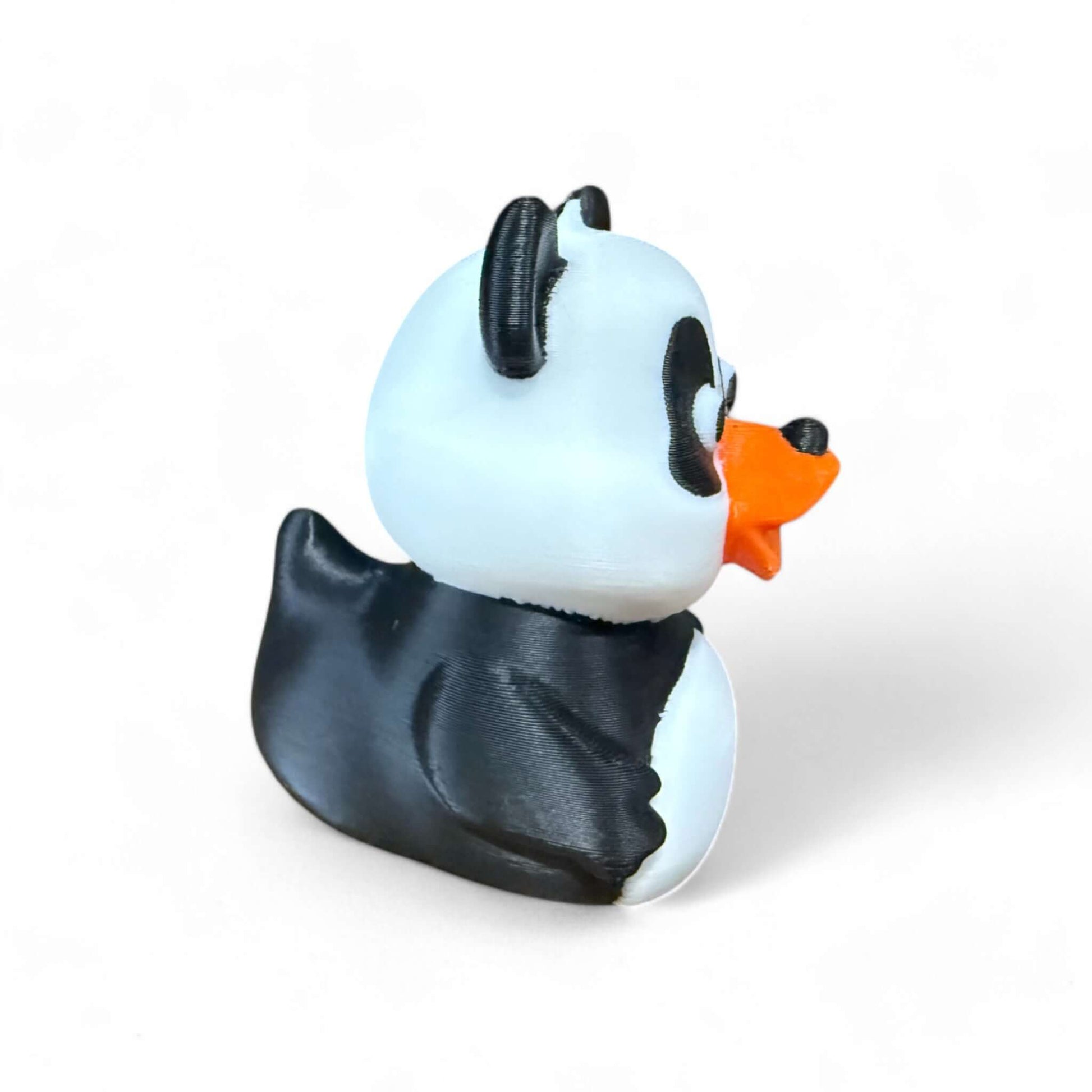 Panda Bear Duck 3D-Printed Duck - Jeep Accessory - Rubber Duck - Great for ducking