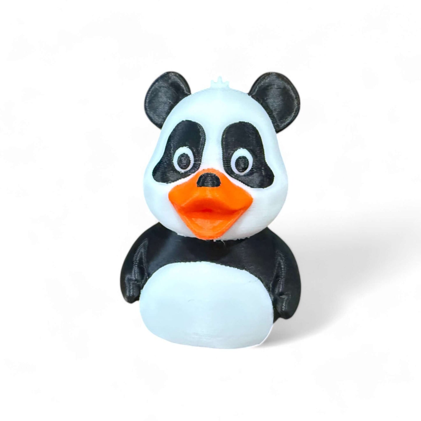 Panda Bear Duck 3D-Printed Duck - Jeep Accessory - Rubber Duck - Great for ducking
