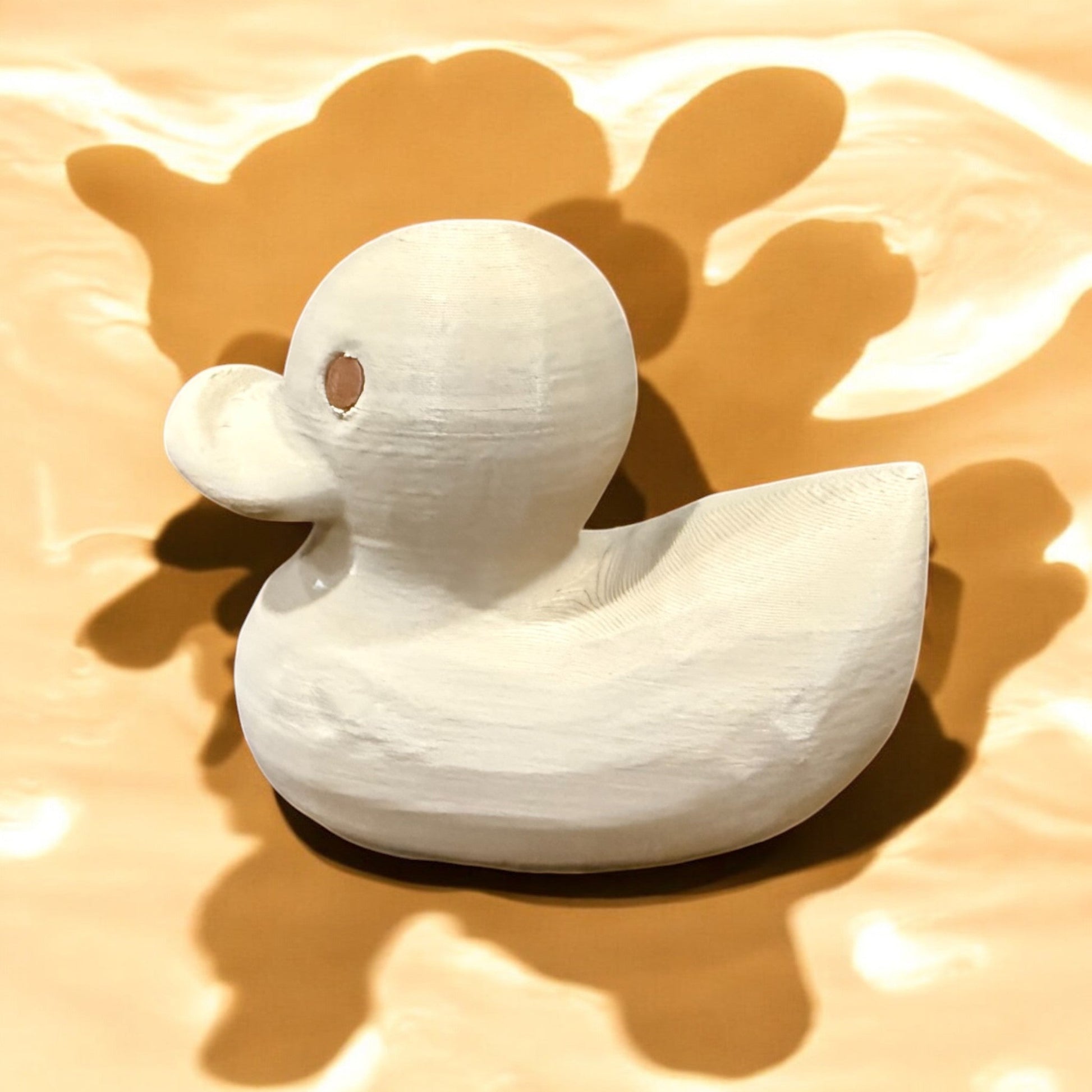 Peanut Duck 3D-Printed Duck - Jeep Accessory - Rubber Duck - Great for ducking