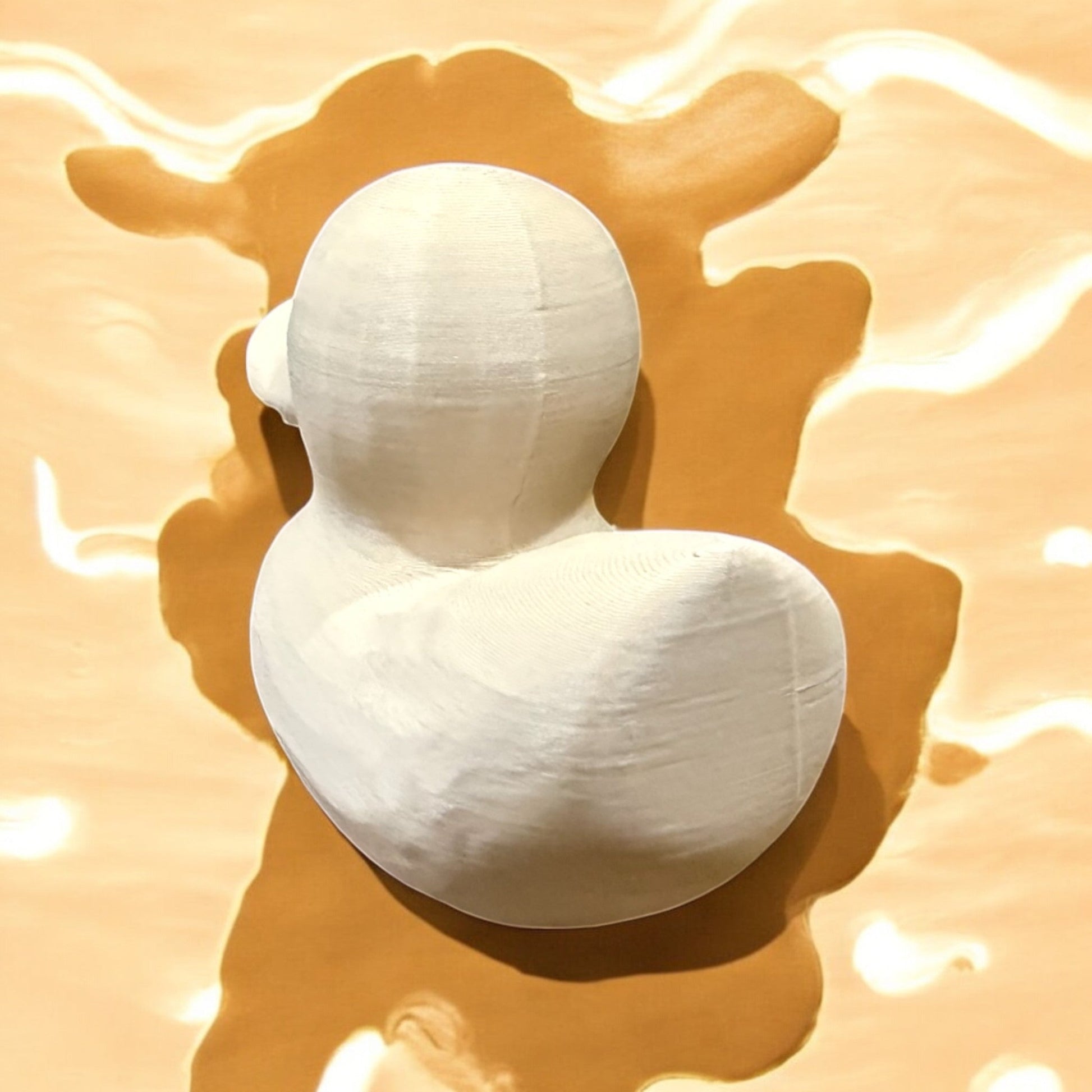 Peanut Duck 3D-Printed Duck - Jeep Accessory - Rubber Duck - Great for ducking