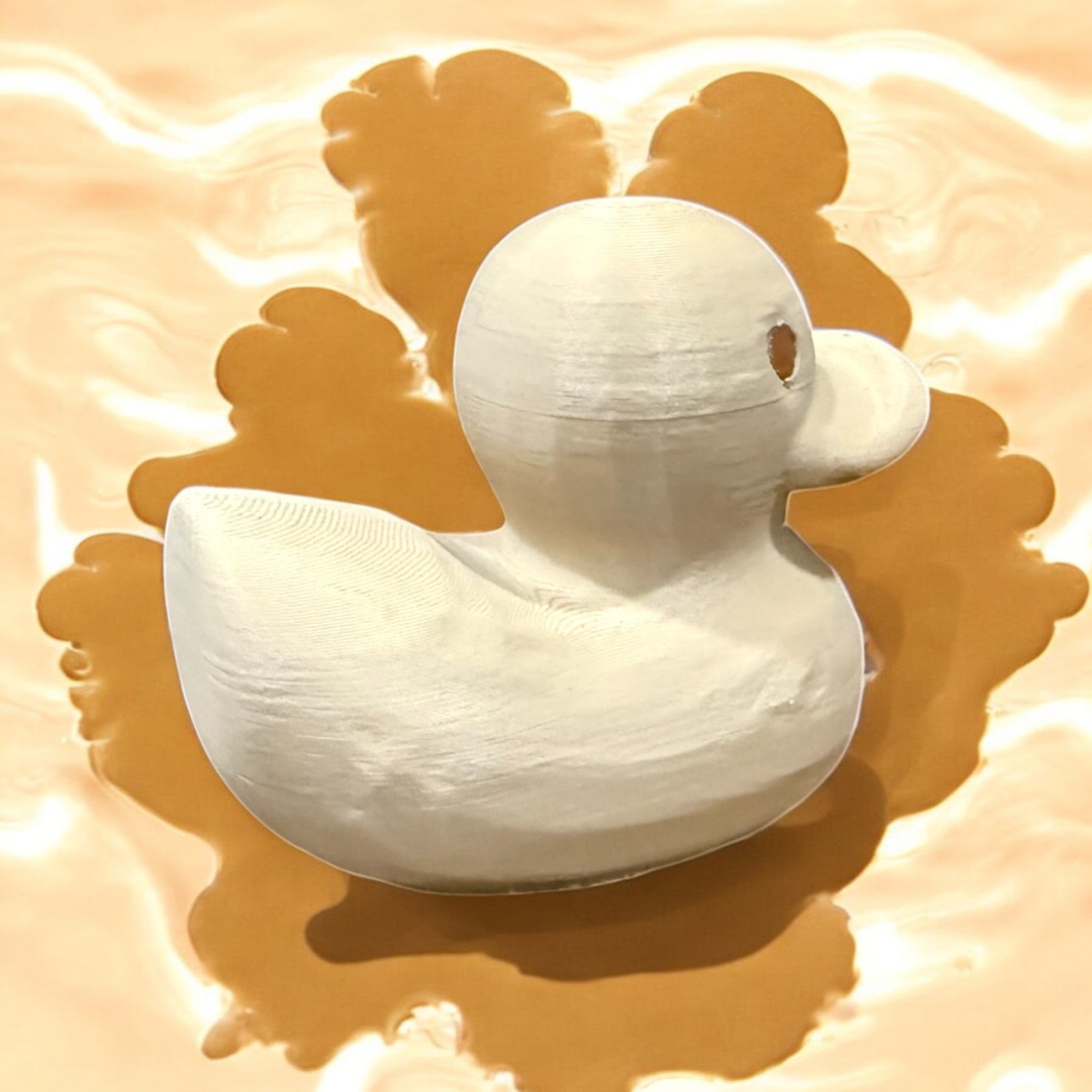 Peanut Duck 3D-Printed Duck - Jeep Accessory - Rubber Duck - Great for ducking