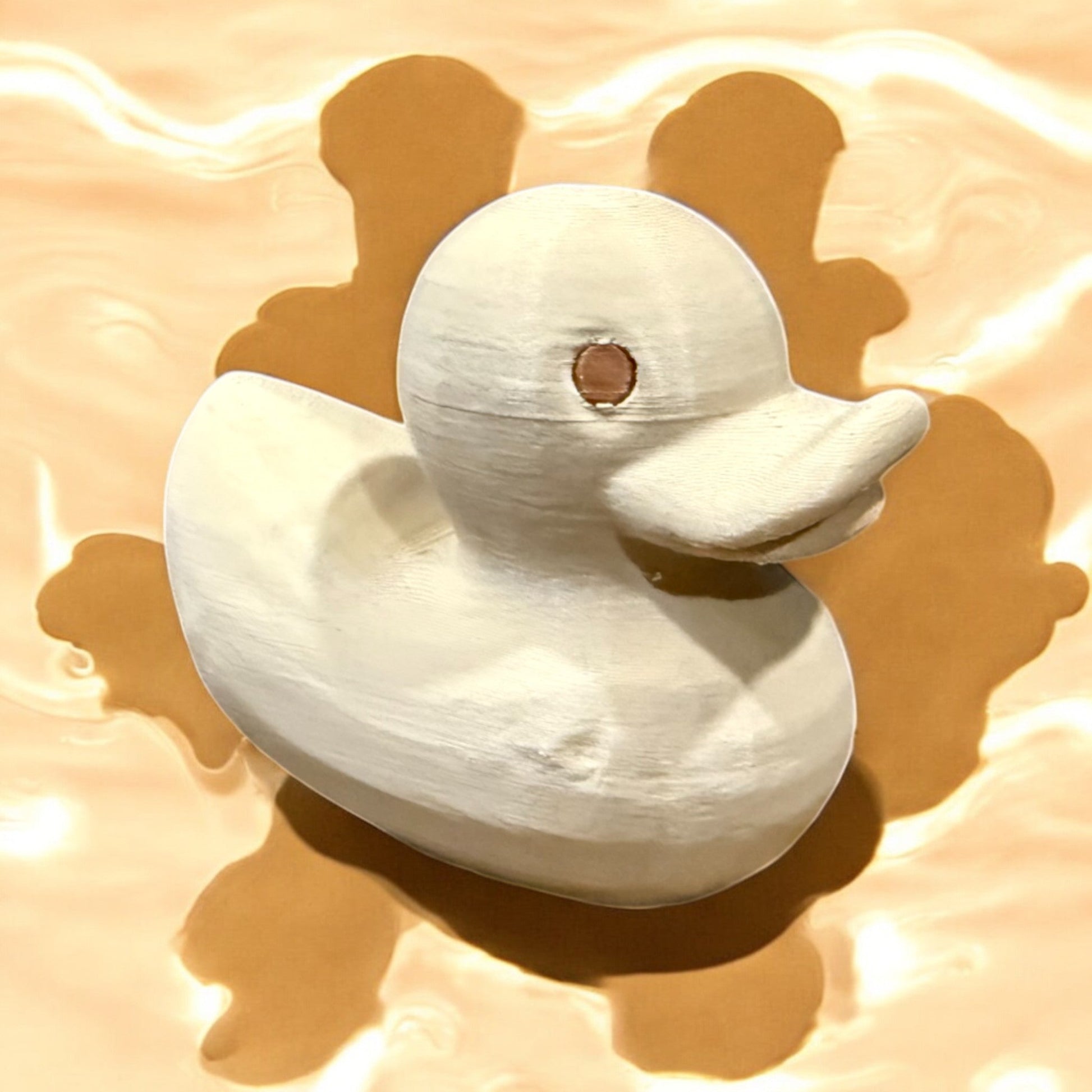 Peanut Duck 3D-Printed Duck - Jeep Accessory - Rubber Duck - Great for ducking