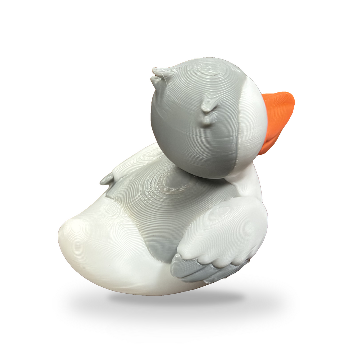 Pelican Duck - 3D Printed Collectible Desk and Dashboard Decor Gift 3D-Printed Duck - Jeep Accessory - Rubber Duck - Great for ducking
