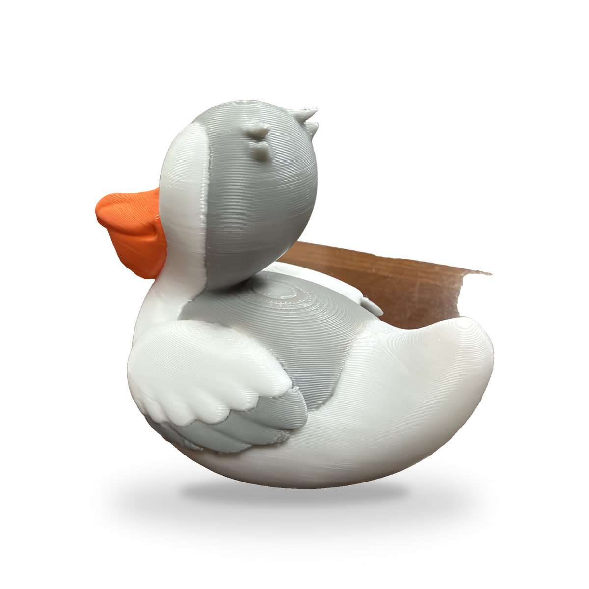 Pelican Duck - 3D Printed Collectible Desk and Dashboard Decor Gift 3D-Printed Duck - Jeep Accessory - Rubber Duck - Great for ducking