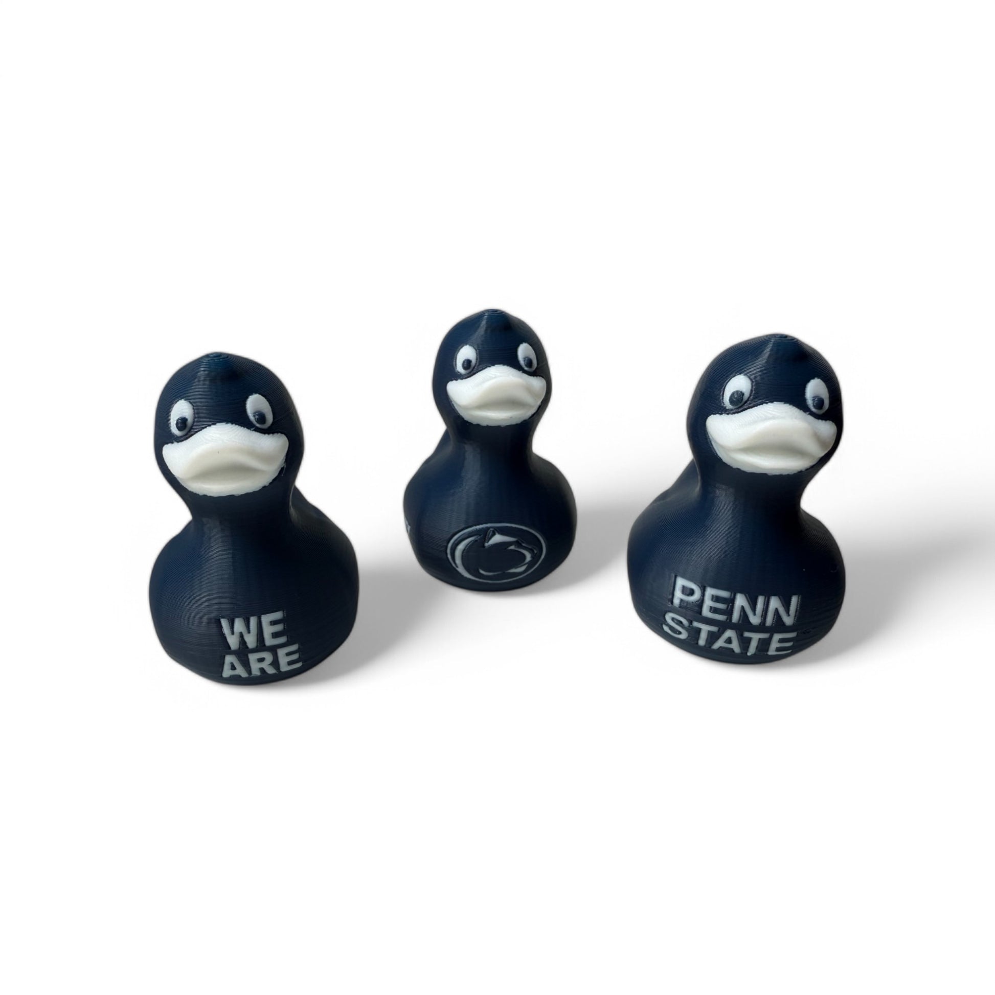 Penn State Duck – Nittany Lions Duck - PSU Officially Licensed Collectible 3D-Printed Duck - Jeep Accessory - Rubber Duck - Great for ducking