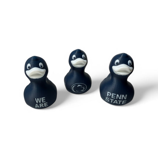 Penn State Duck – Nittany Lions Duck - PSU Officially Licensed Collectible 3D-Printed Duck - Jeep Accessory - Rubber Duck - Great for ducking