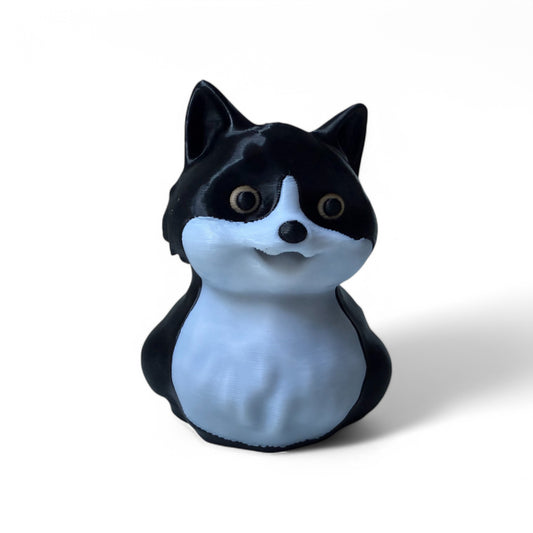 Pepa The Persian Cat Duck – Fluffy & Elegant Feline 3D-Printed Duck - Jeep Accessory - Rubber Duck - Great for ducking