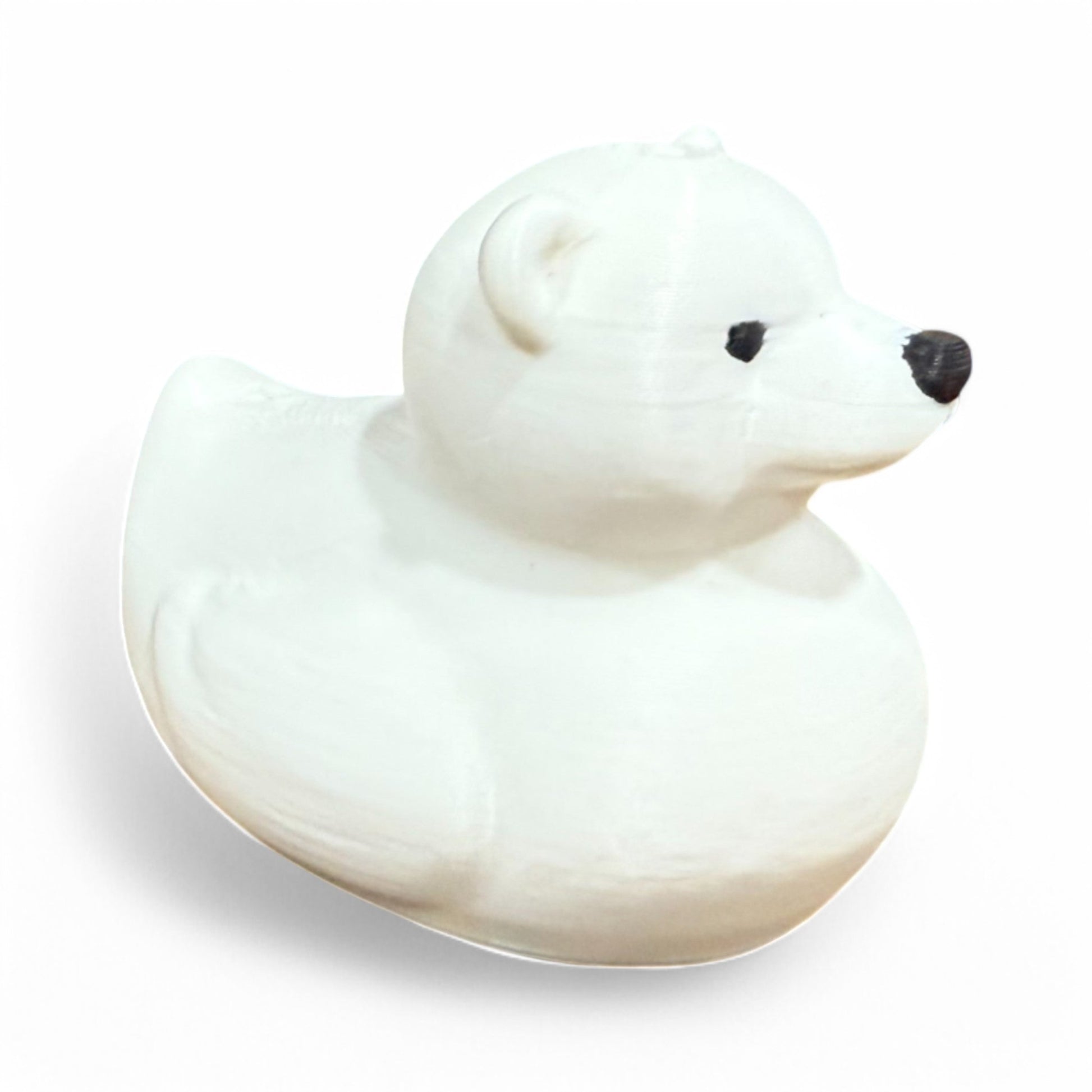 Polar Bear Duck 3D-Printed Duck - Jeep Accessory - Rubber Duck - Great for ducking