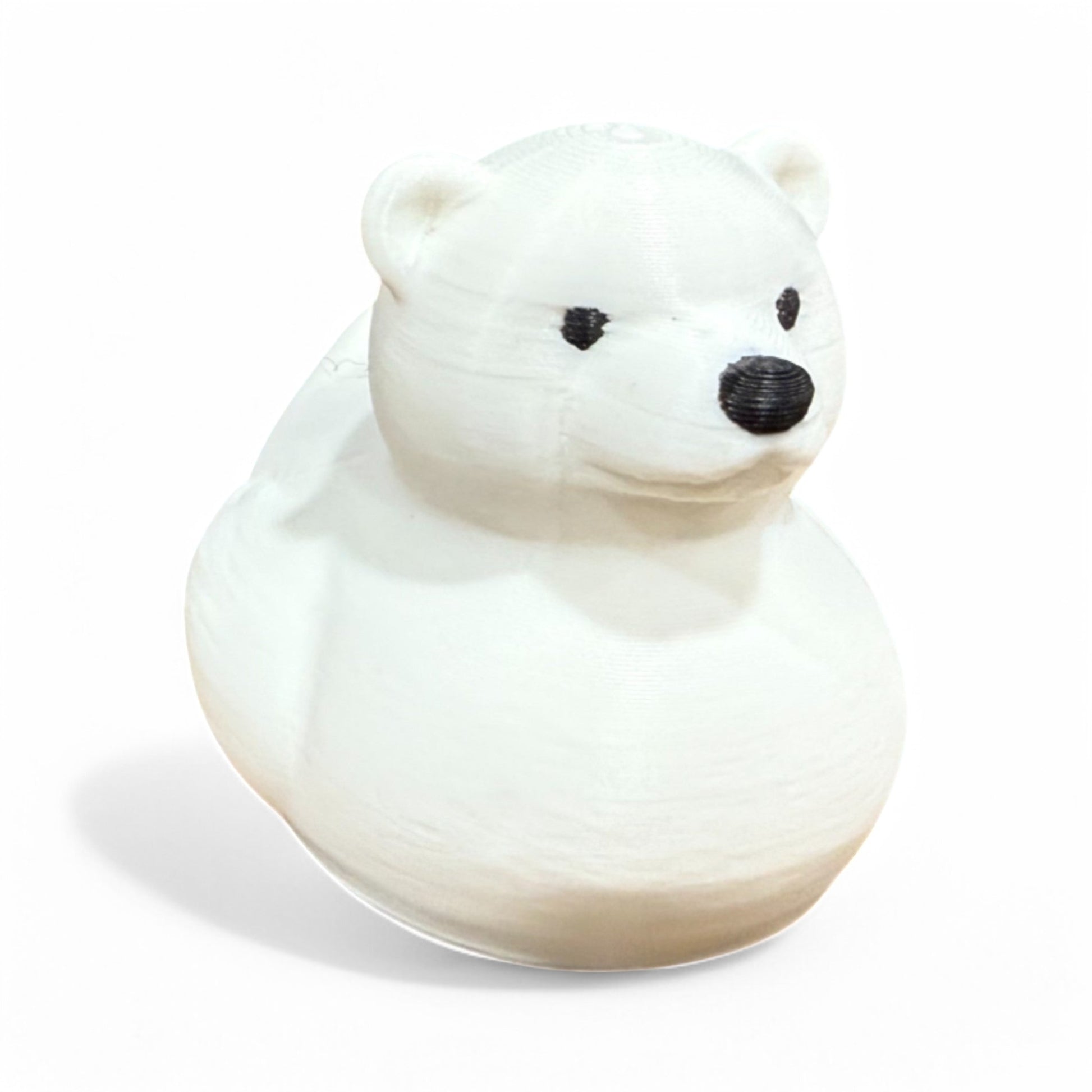 Polar Bear Duck 3D-Printed Duck - Jeep Accessory - Rubber Duck - Great for ducking