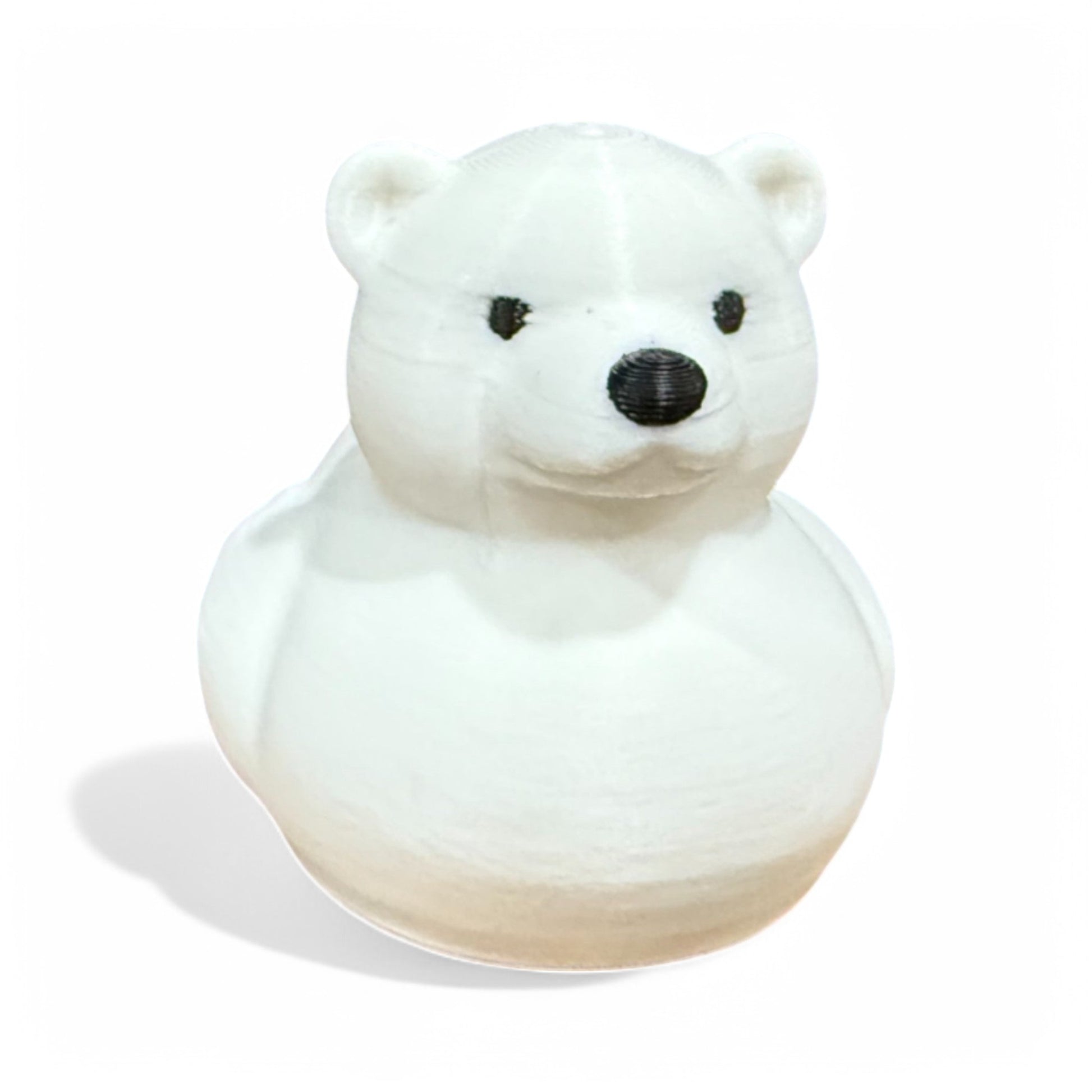 Polar Bear Duck 3D-Printed Duck - Jeep Accessory - Rubber Duck - Great for ducking