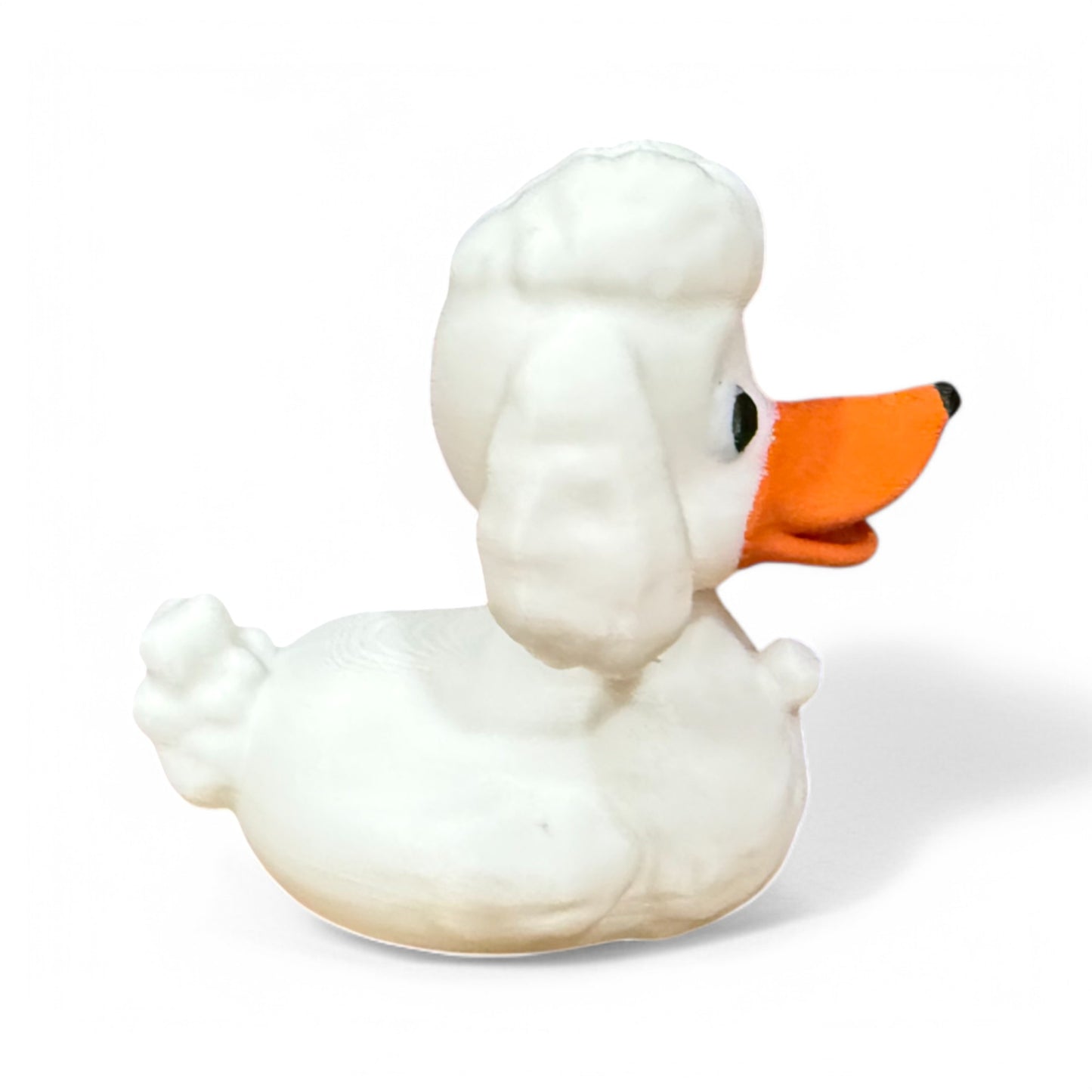 Poodle Duck 3D-Printed Duck - Jeep Accessory - Rubber Duck - Great for ducking