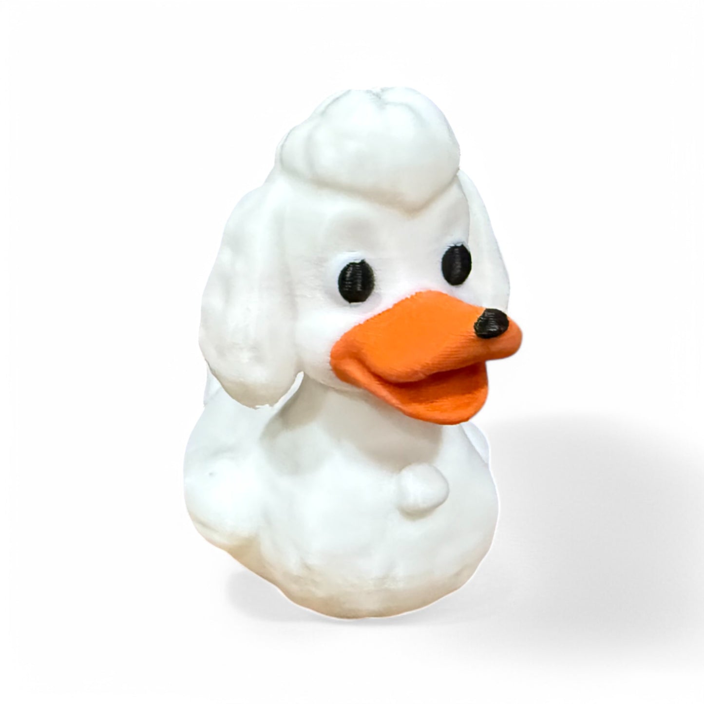 Poodle Duck 3D-Printed Duck - Jeep Accessory - Rubber Duck - Great for ducking