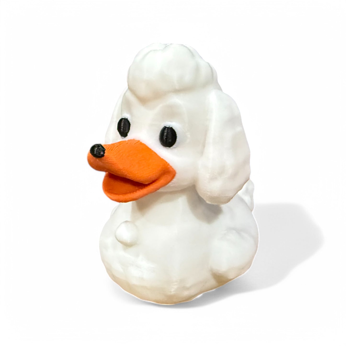 Poodle Duck 3D-Printed Duck - Jeep Accessory - Rubber Duck - Great for ducking
