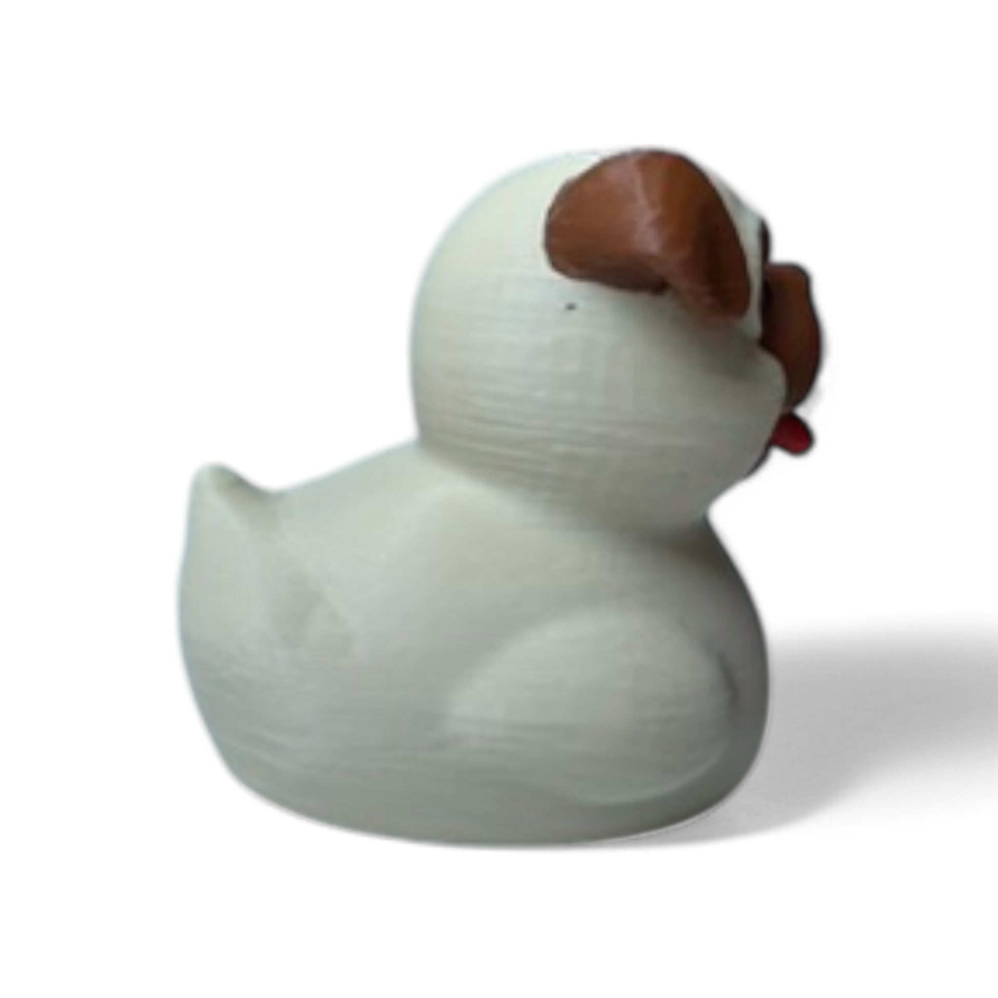 Pug Duck – Adorable & Wrinkly Dog-Inspired Duck Collectible 3D-Printed Duck - Jeep Accessory - Rubber Duck - Great for ducking