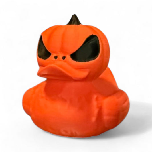 Pumpkin Duck Adventure Collectible - Perfect for Off-Road Enthusiasts 3D-Printed Duck - Jeep Accessory - Rubber Duck - Great for ducking
