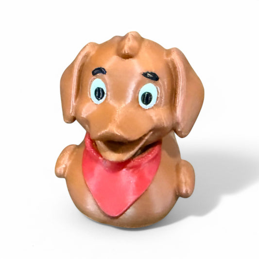 Puppy Duck 3D-Printed Duck - Jeep Accessory - Rubber Duck - Great for ducking