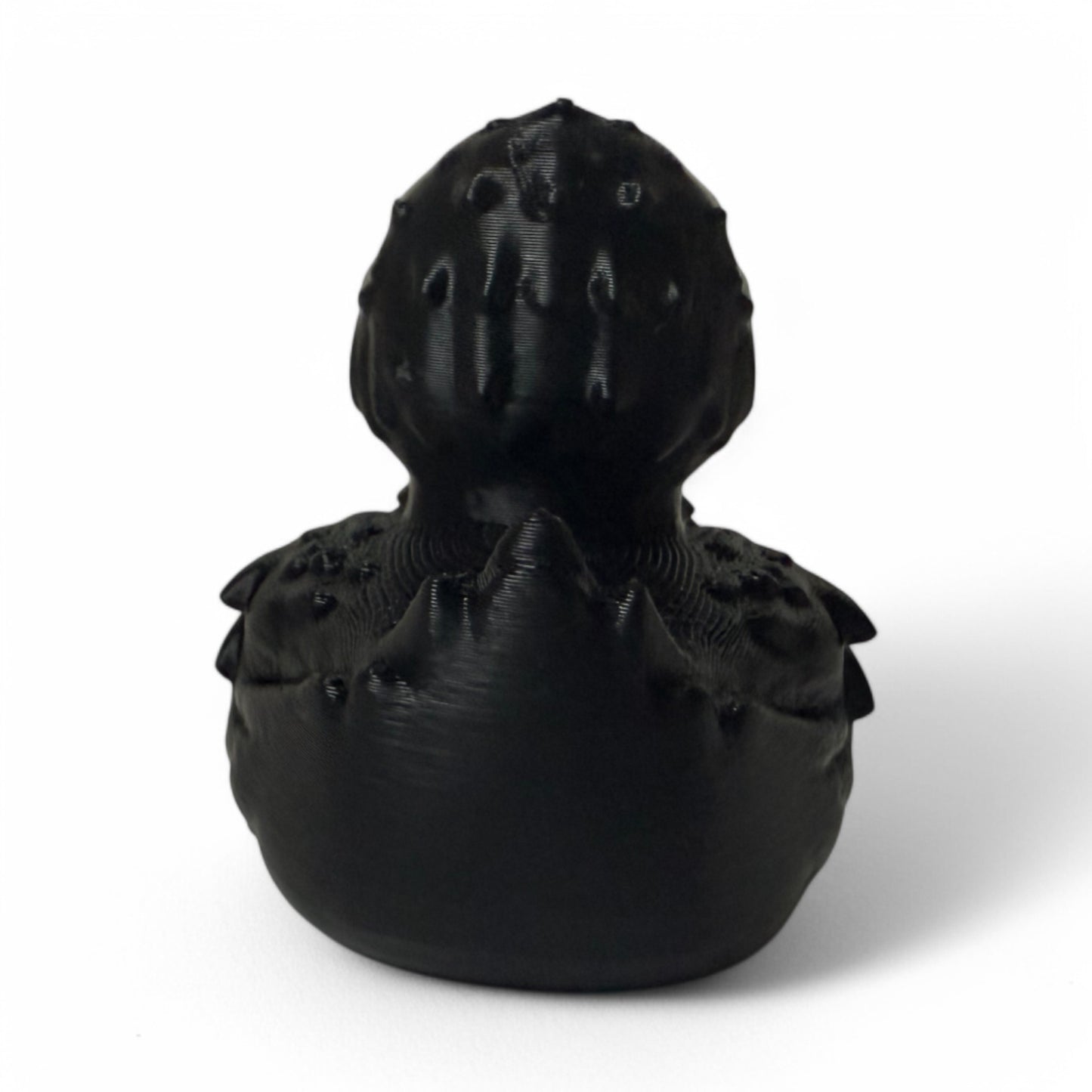 Raven Duck – 3D-Printed Mysterious Duck Collectible with Gothic Feathers & Dark Elegance 3D-Printed Duck - Jeep Accessory - Rubber Duck - Great for ducking