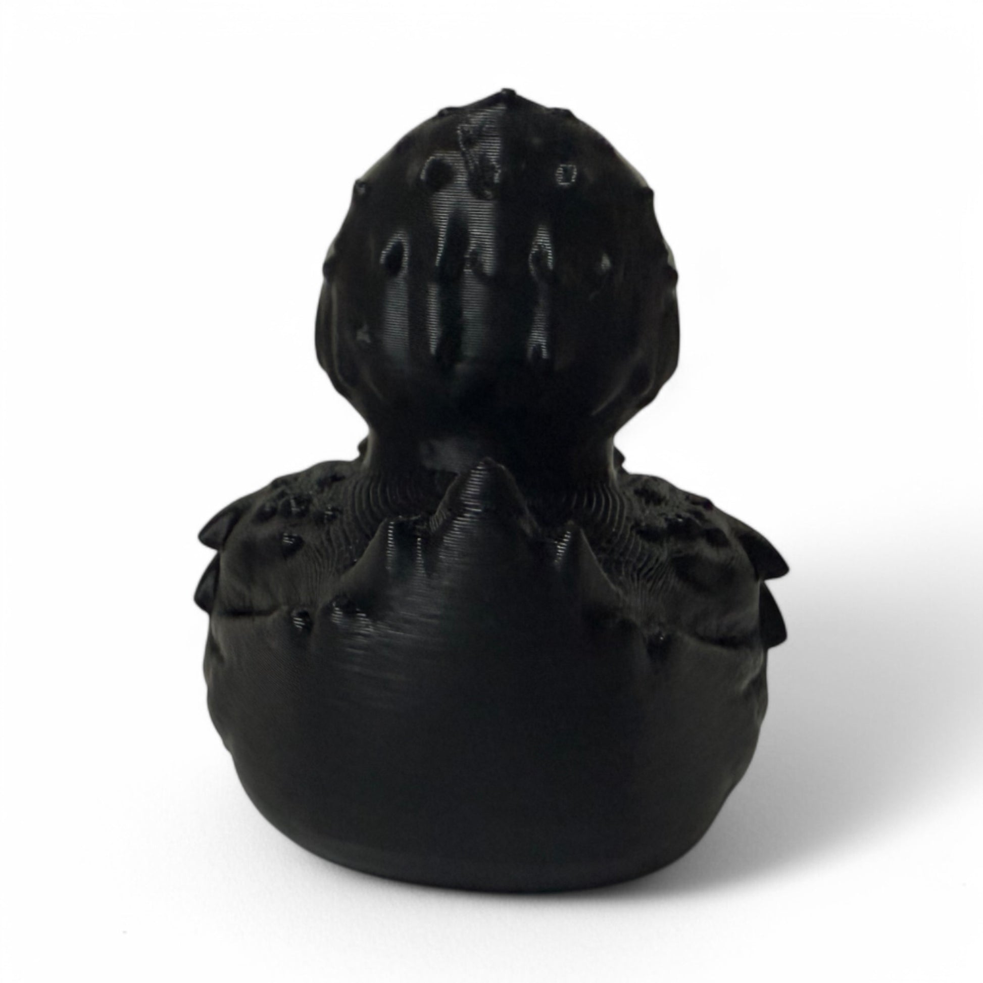 Raven Duck – 3D-Printed Mysterious Duck Collectible with Gothic Feathers & Dark Elegance 3D-Printed Duck - Jeep Accessory - Rubber Duck - Great for ducking
