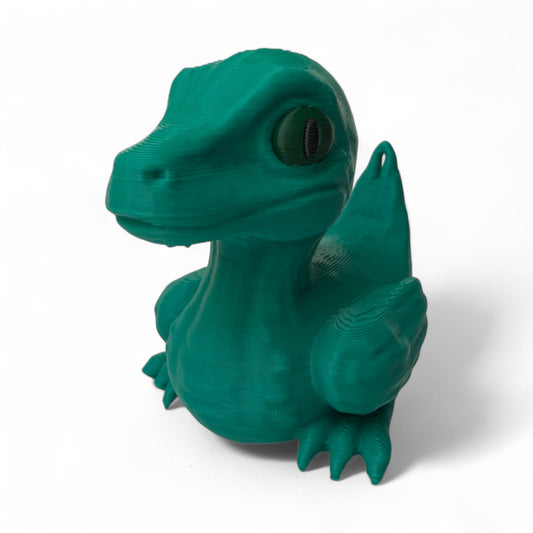 Roger the Raptor Duck – 3D-Printed Dinosaur Duck with Claws, Speed & Jurassic Swagger 3D-Printed Duck - Jeep Accessory - Rubber Duck - Great for ducking