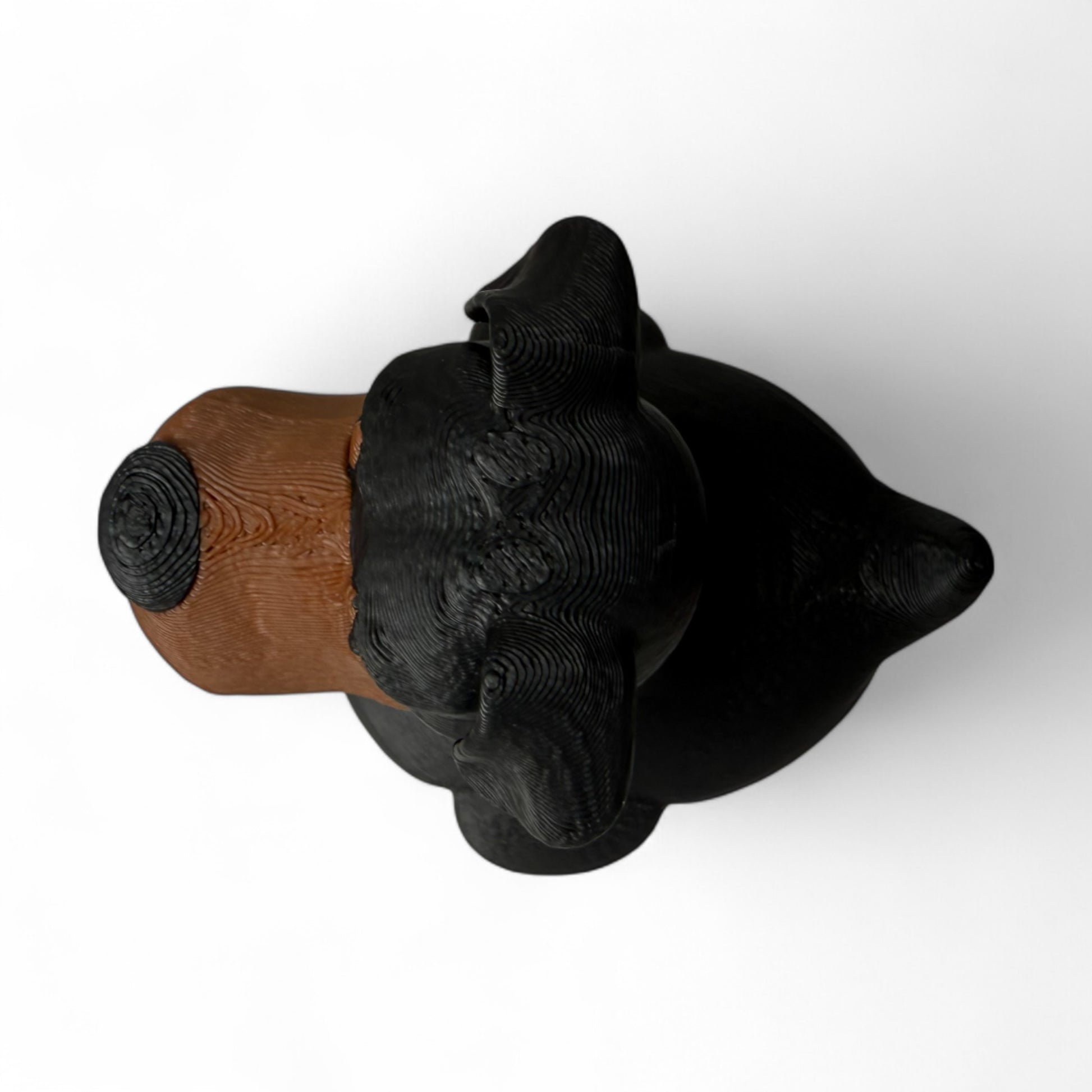 Rottweiler Duck – 3D-Printed Tough Yet Lovable Duck Inspired by the Rottweiler 3D-Printed Duck - Jeep Accessory - Rubber Duck - Great for ducking