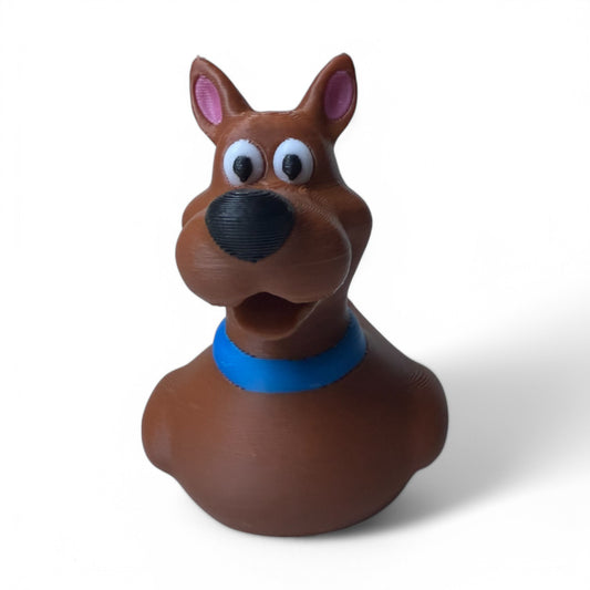 Scooby-Inspired Duck 3D-Printed Duck - Jeep Accessory - Rubber Duck - Great for ducking
