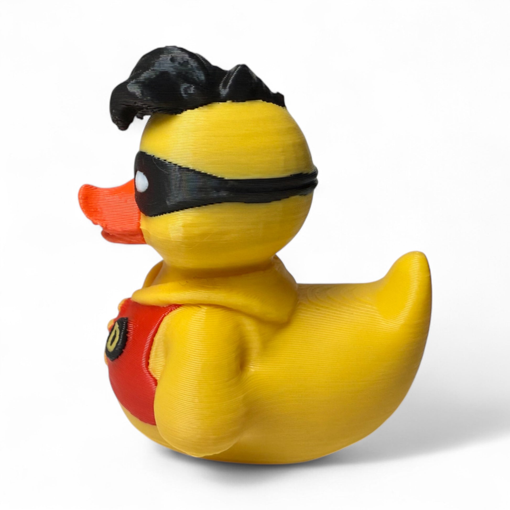 Sidekick Duck – Comic-Inspired Masked Duck Buddy for Jeep Dash or Gift 3D-Printed Duck - Jeep Accessory - Rubber Duck - Great for ducking