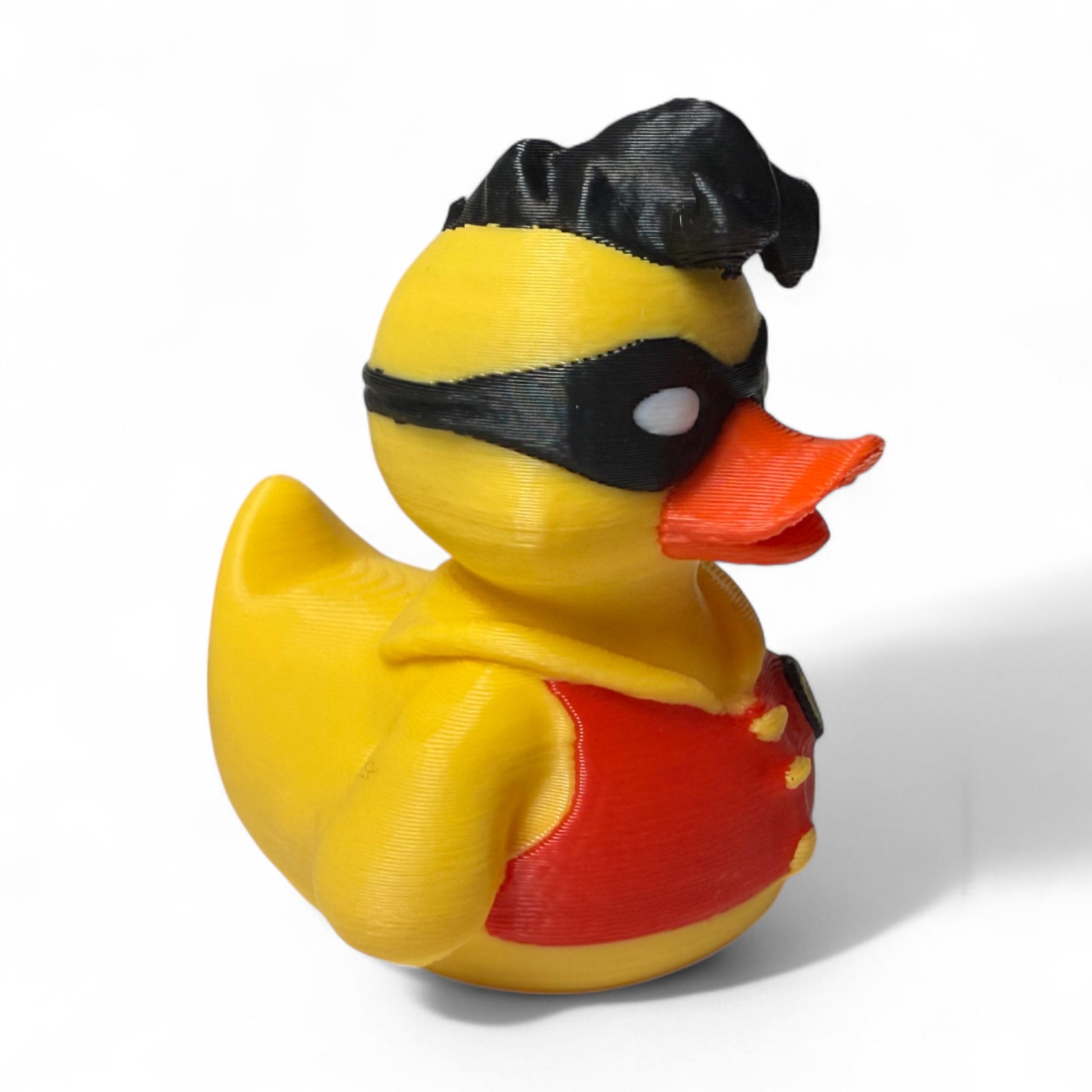 Sidekick Duck – Comic-Inspired Masked Duck Buddy for Jeep Dash or Gift 3D-Printed Duck - Jeep Accessory - Rubber Duck - Great for ducking