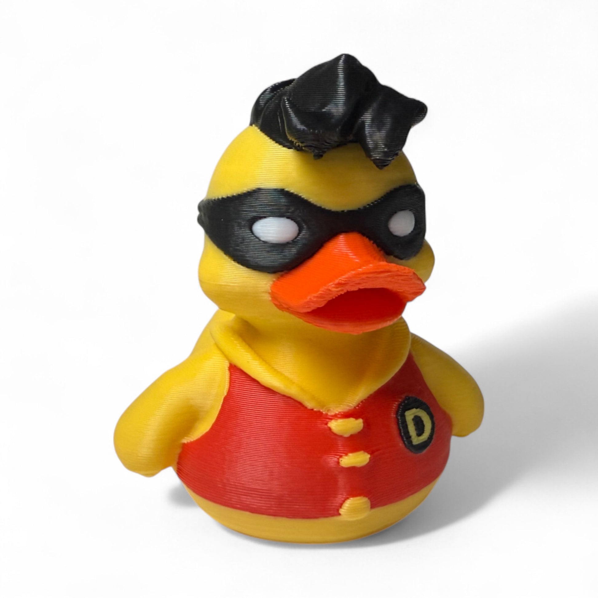 Sidekick Duck – Comic-Inspired Masked Duck Buddy for Jeep Dash or Gift 3D-Printed Duck - Jeep Accessory - Rubber Duck - Great for ducking