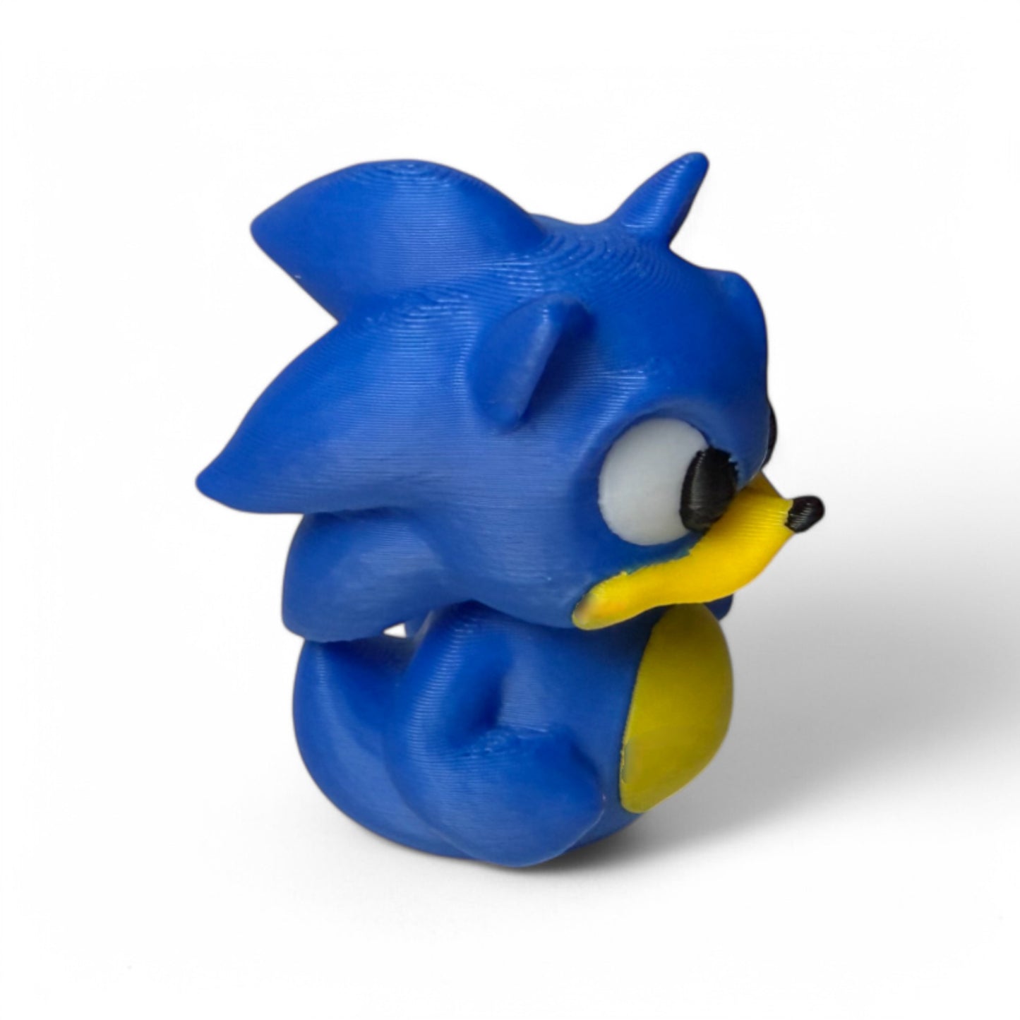 Speedy Blue Hedgehog Duck 3D-Printed Duck - Jeep Accessory - Rubber Duck - Great for ducking