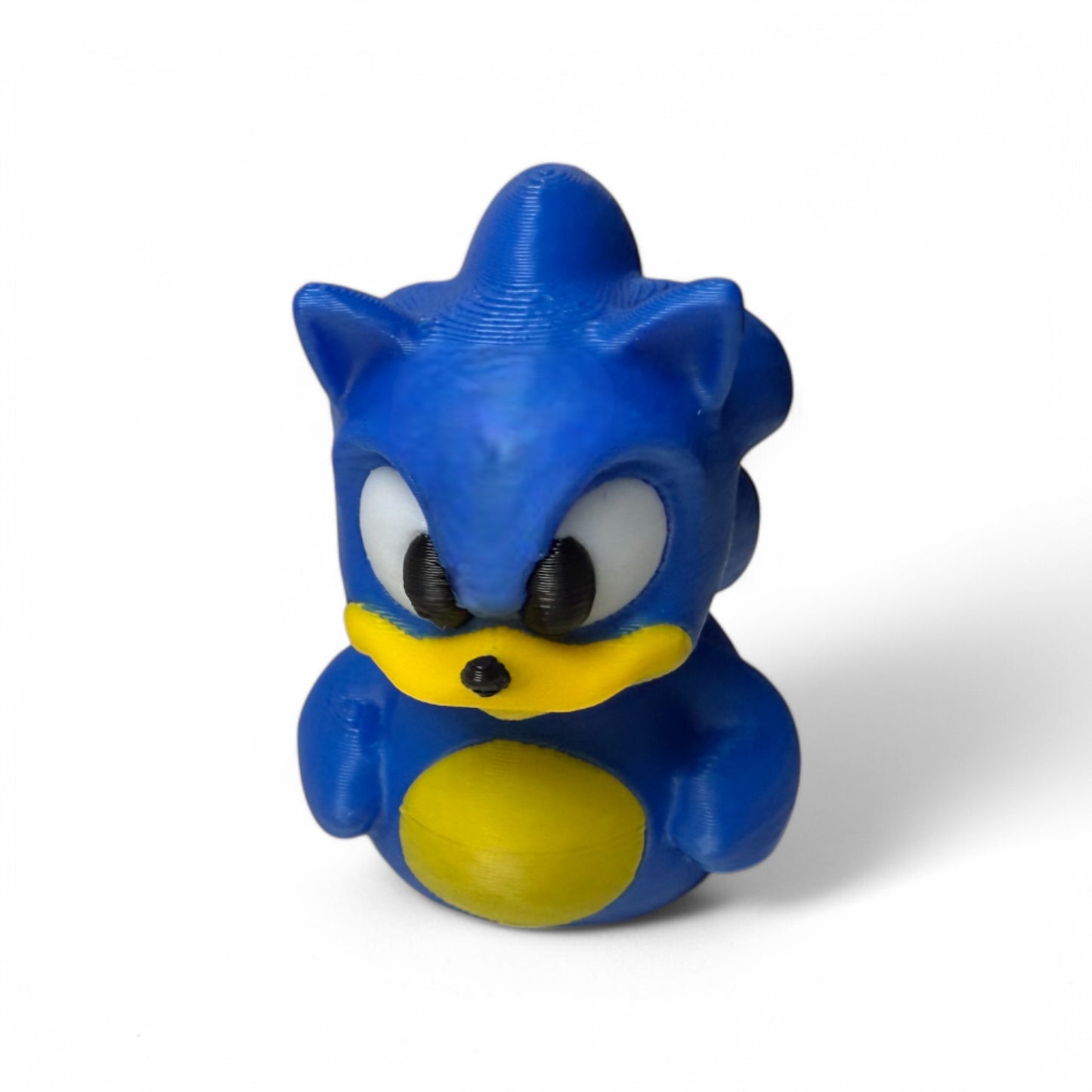 Speedy Blue Hedgehog Duck 3D-Printed Duck - Jeep Accessory - Rubber Duck - Great for ducking