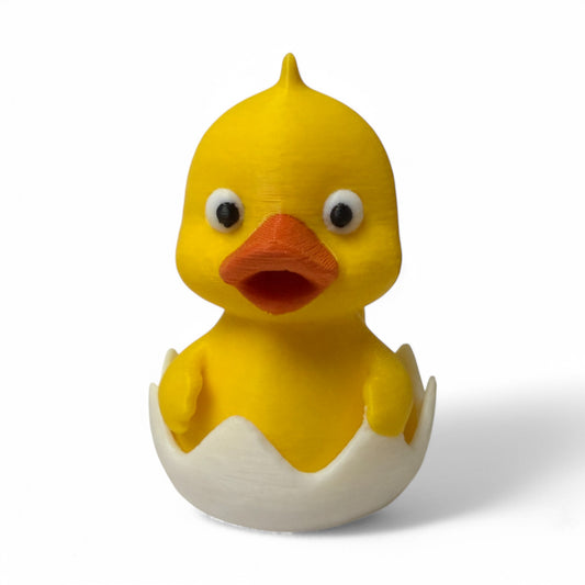 Spring Chick Duck 3D-Printed Duck - Jeep Accessory - Rubber Duck - Great for ducking