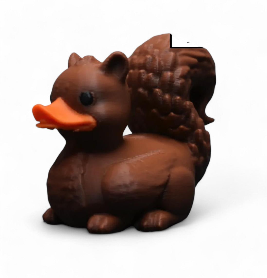Squirrel Duck 3D-Printed Duck - Jeep Accessory - Rubber Duck - Great for ducking