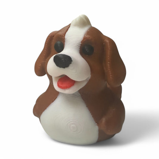St Bernard Duck – 3D-Printed Dog Duck with Alpine Rescue Pup Personality 3D-Printed Duck - Jeep Accessory - Rubber Duck - Great for ducking