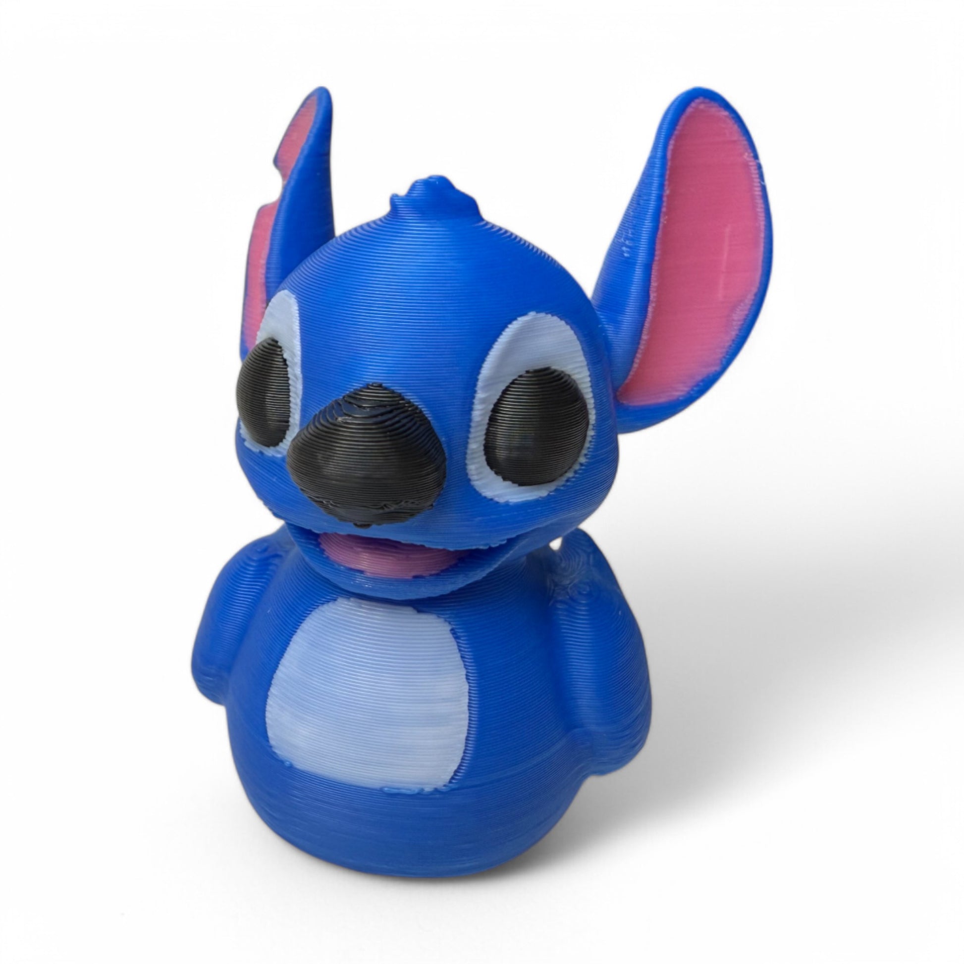Stitch Duck – 3D-Printed Alien Duck Collectible with Big Ears, Mischief & Charm 3D-Printed Duck - Jeep Accessory - Rubber Duck - Great for ducking