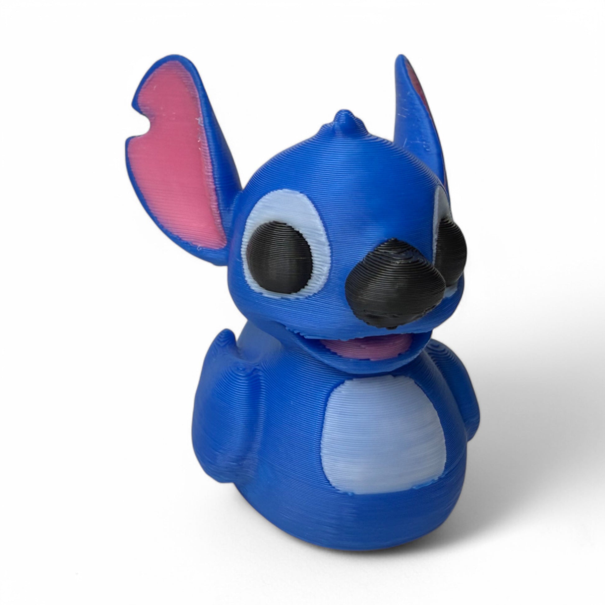 Stitch Duck – 3D-Printed Alien Duck Collectible with Big Ears, Mischief & Charm 3D-Printed Duck - Jeep Accessory - Rubber Duck - Great for ducking