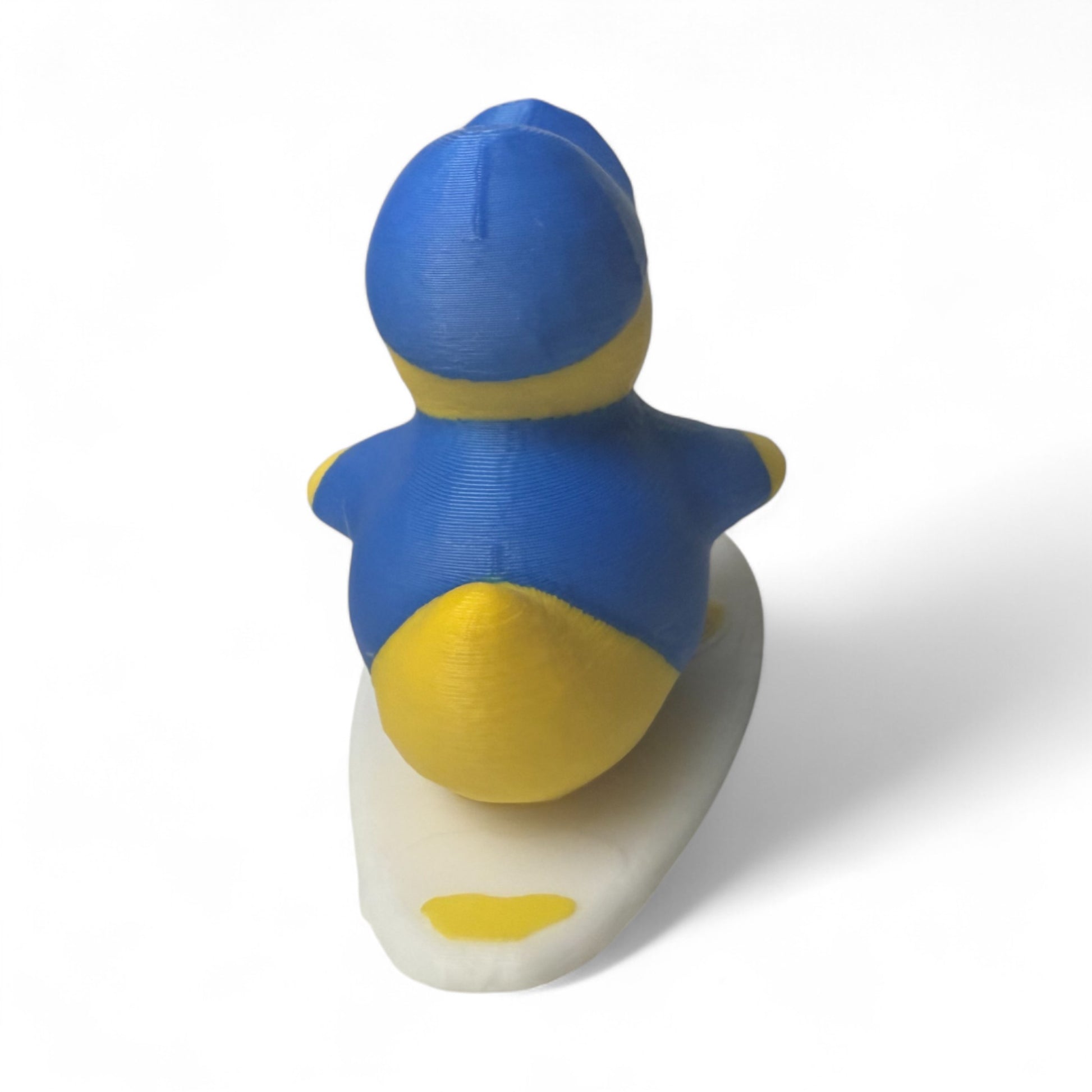 Surfer Duck – 3D-Printed Duck with Surfboard & Beach Bum Style 3D-Printed Duck - Jeep Accessory - Rubber Duck - Great for ducking