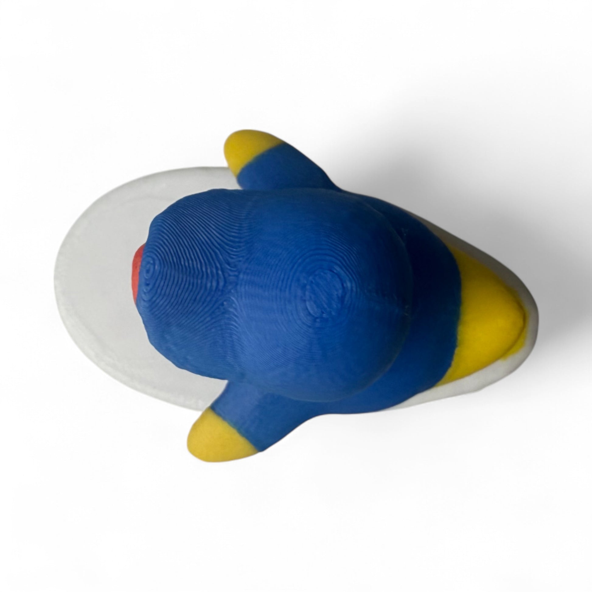 Surfer Duck – 3D-Printed Duck with Surfboard & Beach Bum Style 3D-Printed Duck - Jeep Accessory - Rubber Duck - Great for ducking