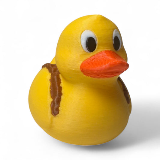 Taco Duck - Tribute to Taco Tuesday and Mexican Dishes | Dashboard Figurine 3D-Printed Duck - Jeep Accessory - Rubber Duck - Great for ducking