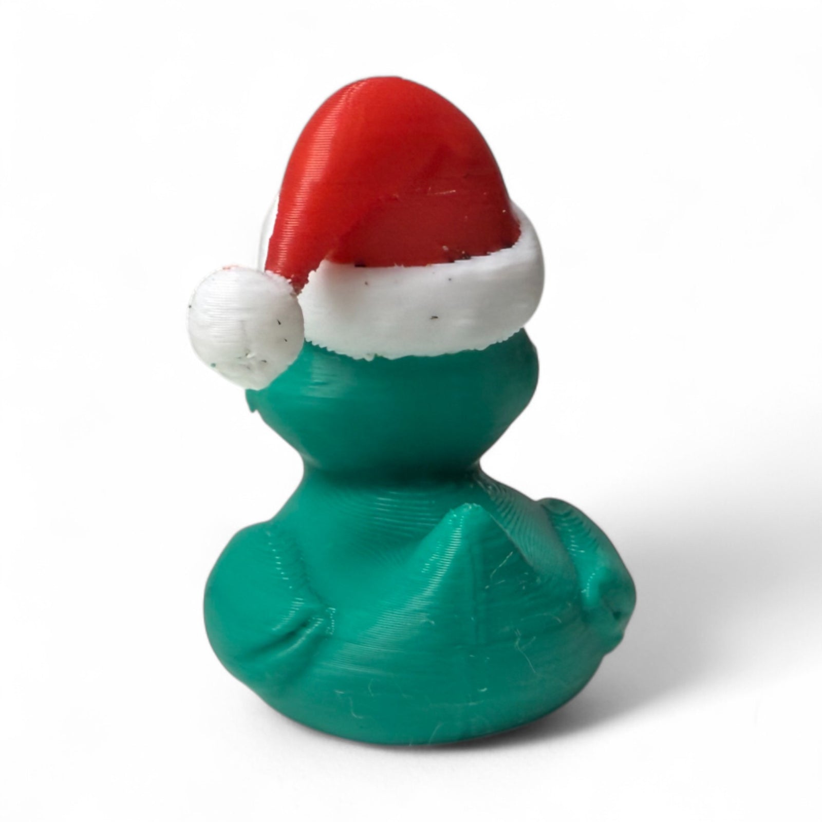 The Grumpy Green Christmas Duck: A Festive Adventure Companion 3D-Printed Duck - Jeep Accessory - Rubber Duck - Great for ducking