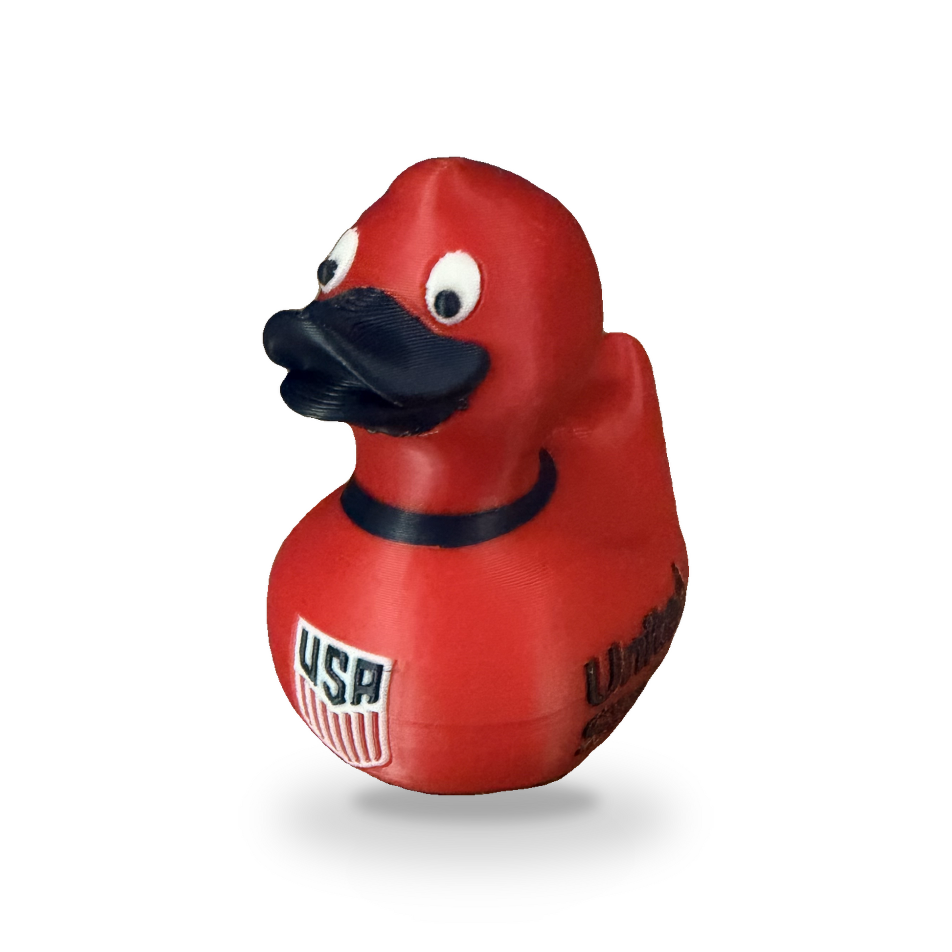 Usa Soccer Ducks - 3D Printed Collectible Duck Desk and Dashboard Decor Gift 3D-Printed Duck - Jeep Accessory - Rubber Duck - Great for ducking