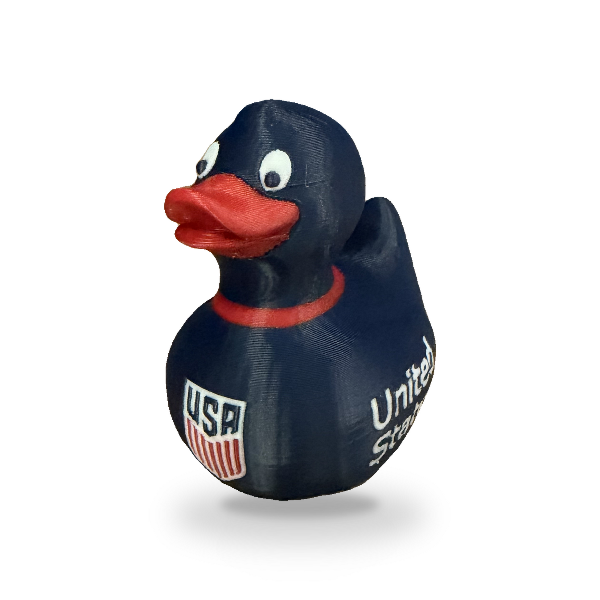 Usa Soccer Ducks - 3D Printed Collectible Duck Desk and Dashboard Decor Gift 3D-Printed Duck - Jeep Accessory - Rubber Duck - Great for ducking