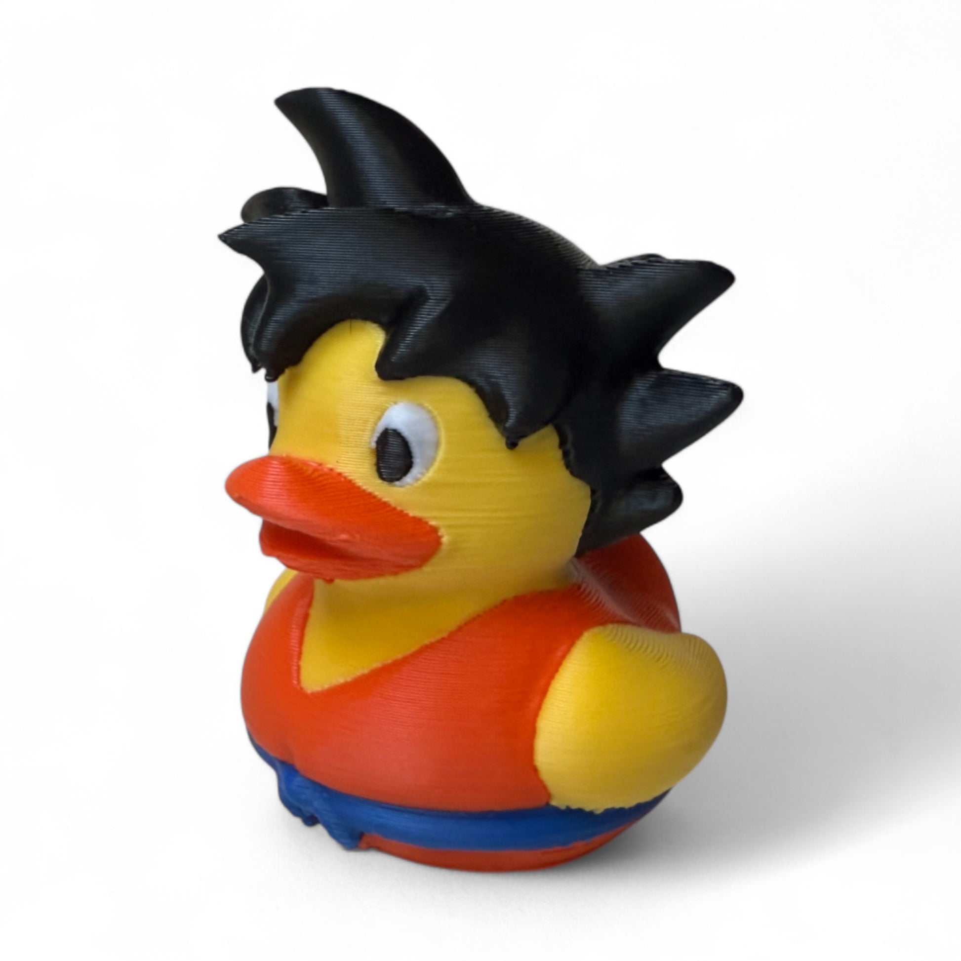 Warrior Duck – Anime-Inspired Rubber Duck for Power-Up Fans 3D-Printed Duck - Jeep Accessory - Rubber Duck - Great for ducking