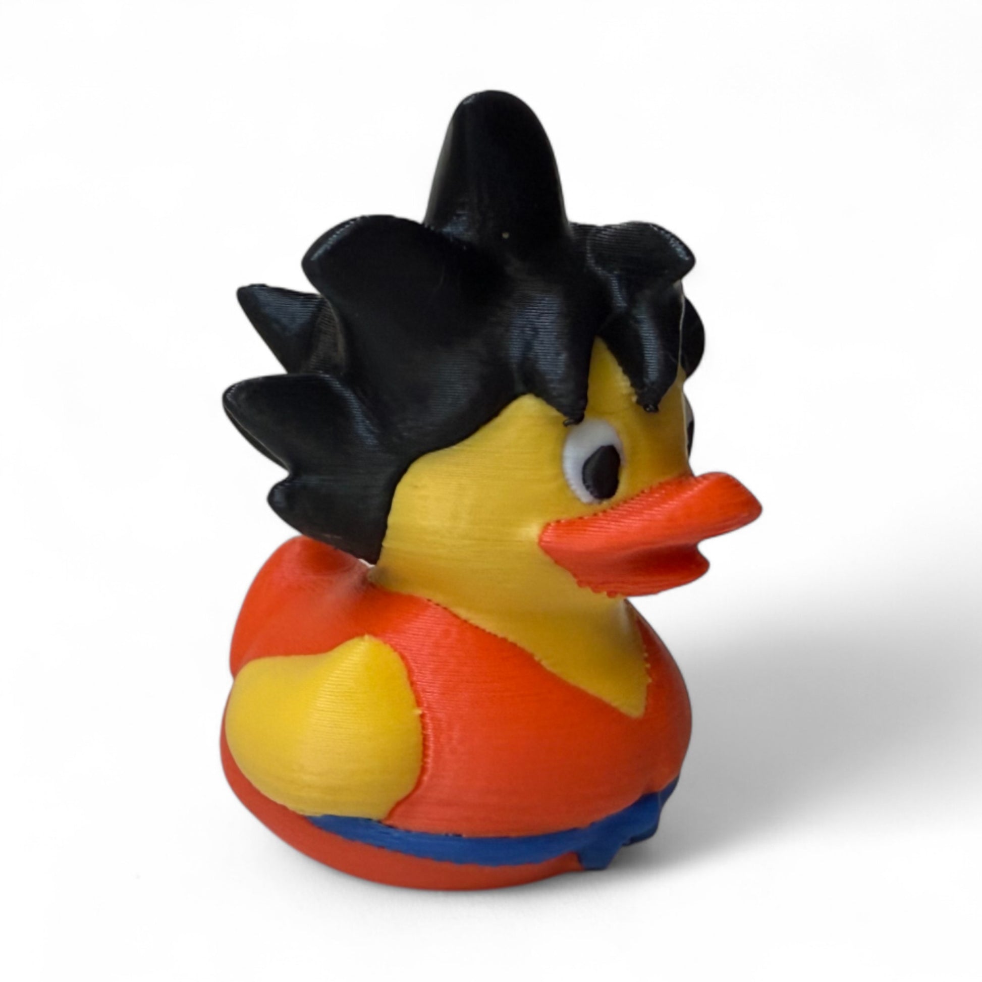 Warrior Duck – Anime-Inspired Rubber Duck for Power-Up Fans 3D-Printed Duck - Jeep Accessory - Rubber Duck - Great for ducking