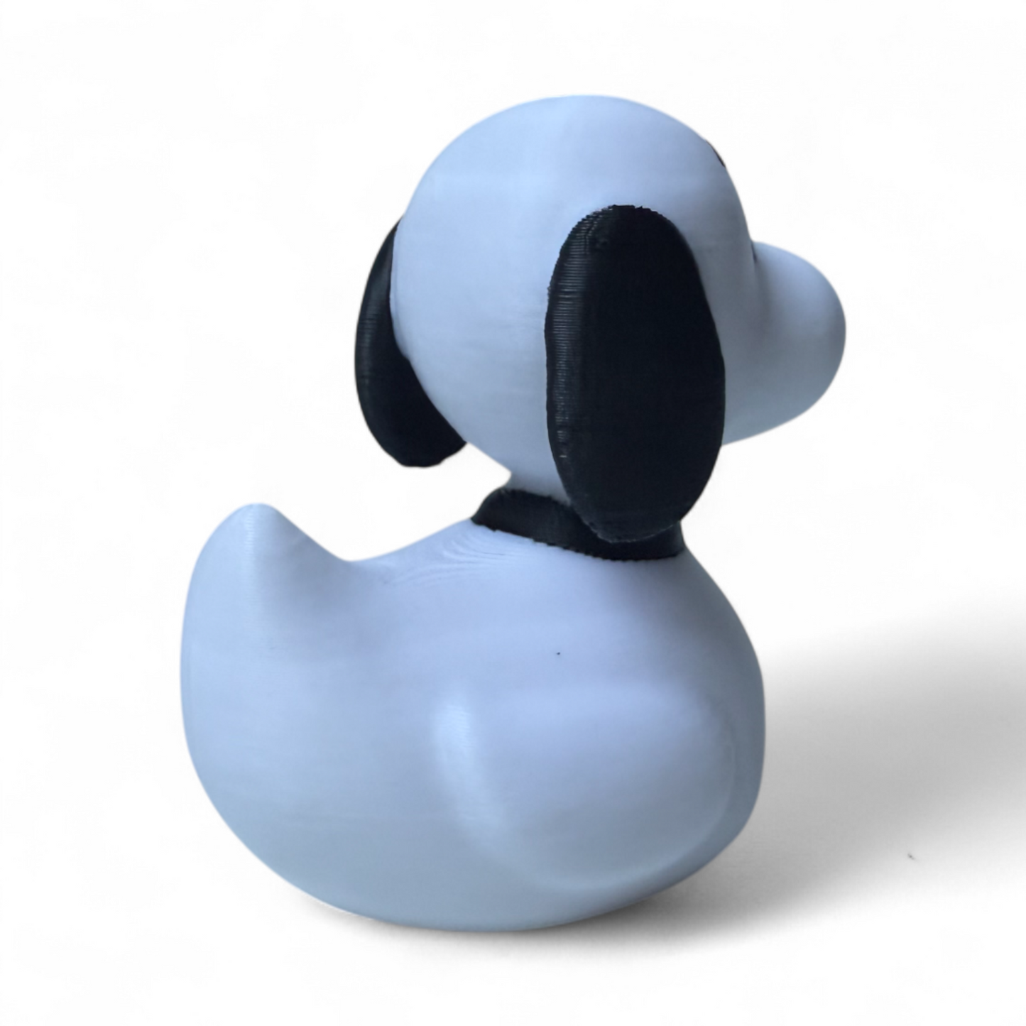 White Beagle Duck. 3D Printed White PLA Based Duck for Off-Road Adventures 3D-Printed Duck - Jeep Accessory - Rubber Duck - Great for ducking