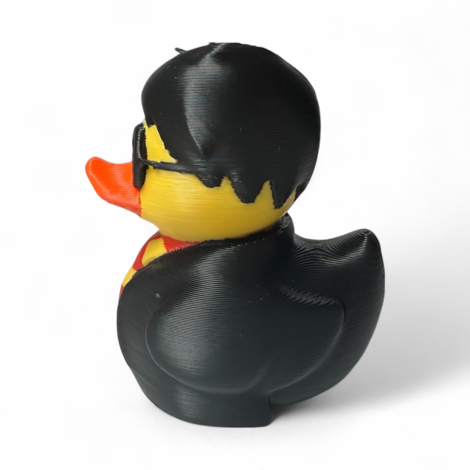 Wizard Duck with Magical Scarf and Glasses – Fantasy Gift for Fans 3D-Printed Duck - Jeep Accessory - Rubber Duck - Great for ducking