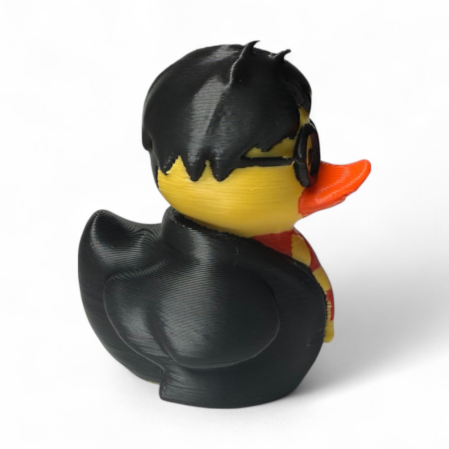 Wizard Duck with Magical Scarf and Glasses – Fantasy Gift for Fans 3D-Printed Duck - Jeep Accessory - Rubber Duck - Great for ducking