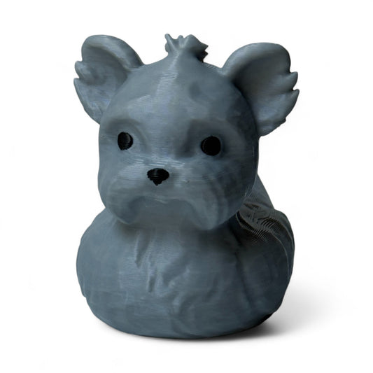 Yorkie Duck – 3D-Printed Duck Inspired by Cute & Loyal Yorkshire Terriers 3D-Printed Duck - Jeep Accessory - Rubber Duck - Great for ducking