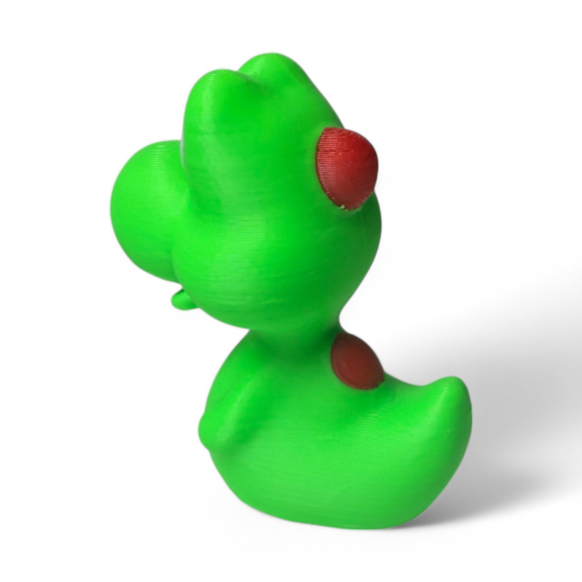 Yoshi Inspired Duck 3D-Printed Duck - Jeep Accessory - Rubber Duck - Great for ducking