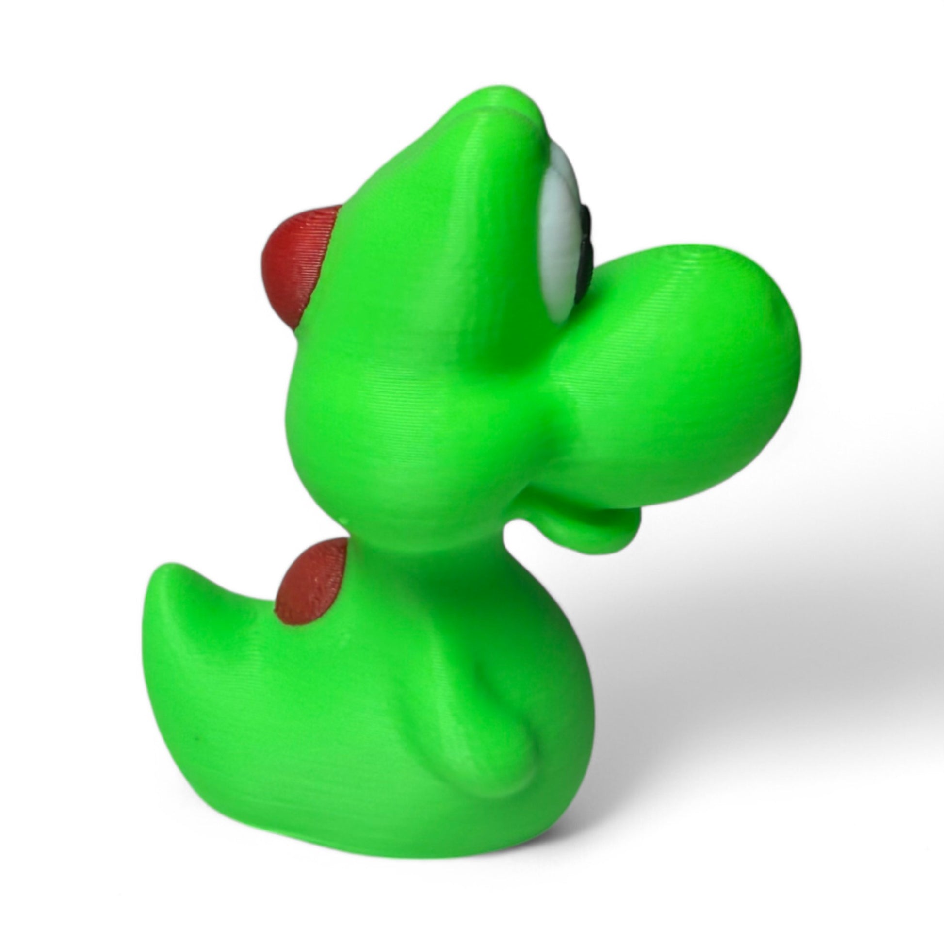 Yoshi Inspired Duck 3D-Printed Duck - Jeep Accessory - Rubber Duck - Great for ducking