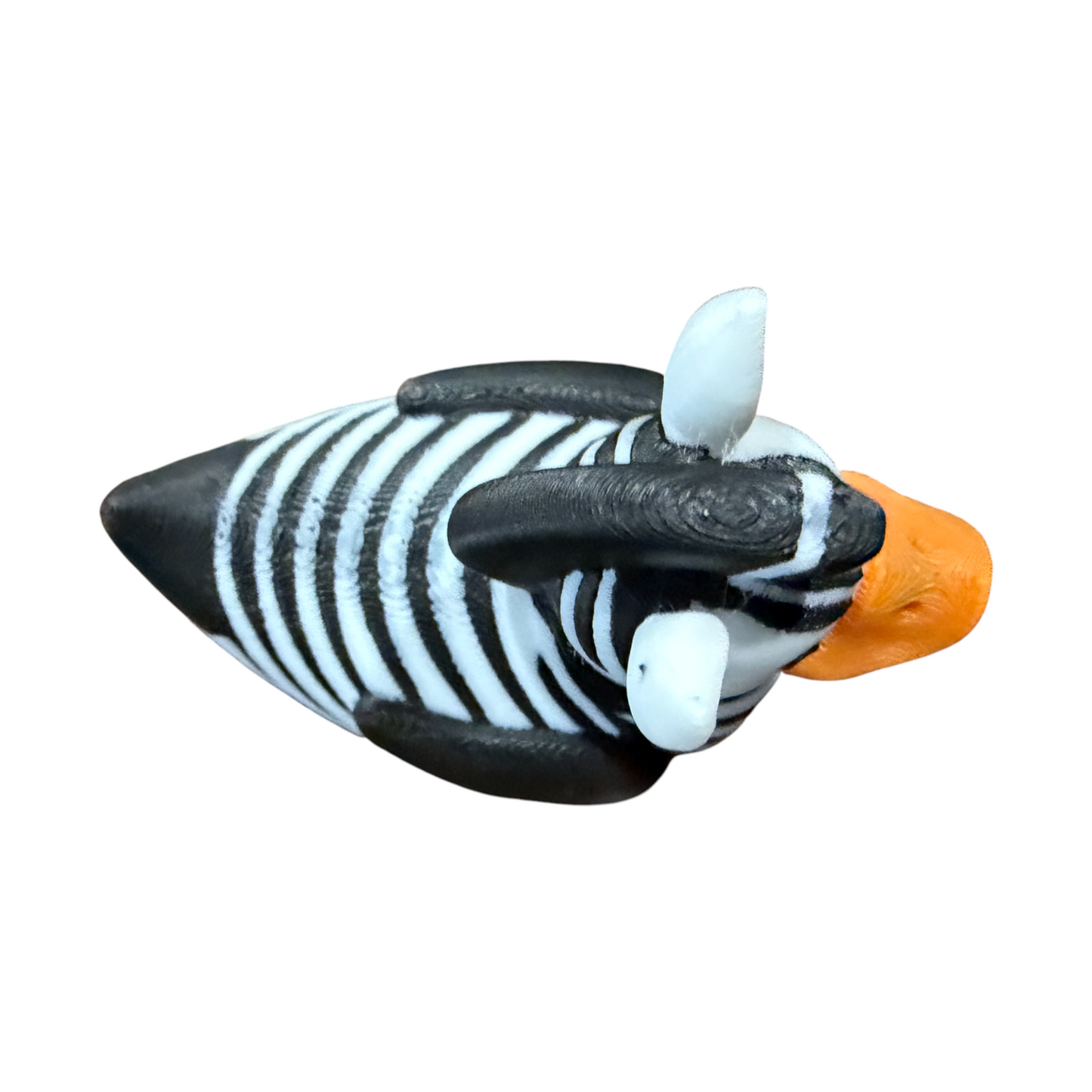 Zebra Duck – Safari Animal Duck Collectible for Jeep Ducking and Gifts 3D-Printed Duck - Jeep Accessory - Rubber Duck - Great for ducking
